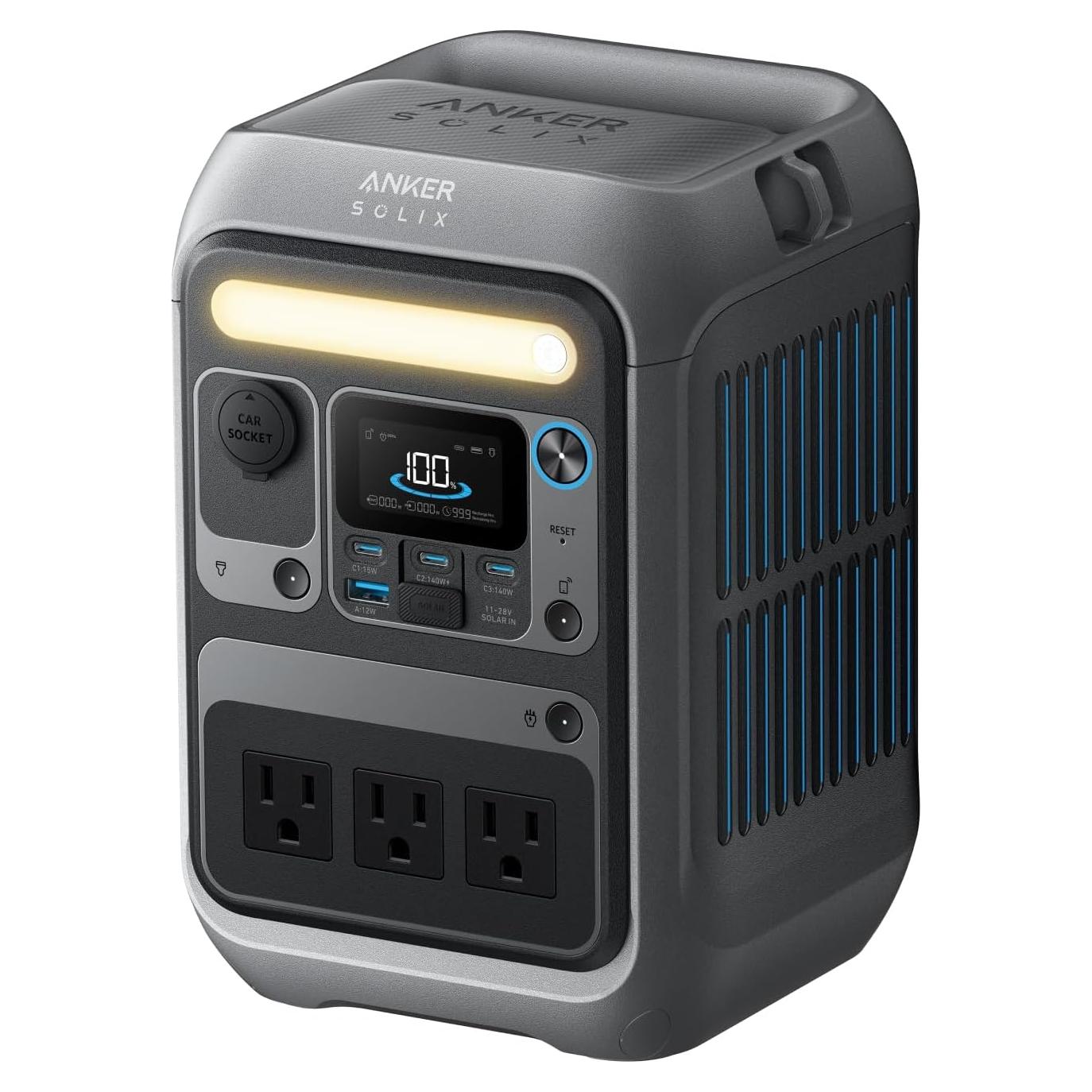 Estación de Energía Portátil Anker SOLIX C300 288Wh 300W