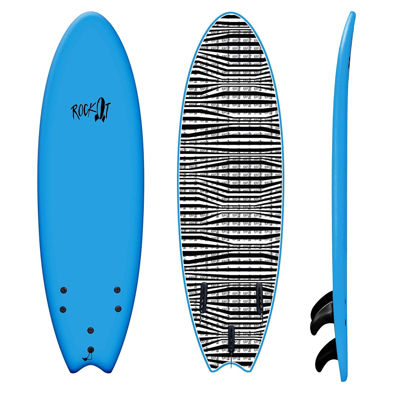 Tabla de Surf Rock-It Albert 182.88x56.89cm para Principiantes