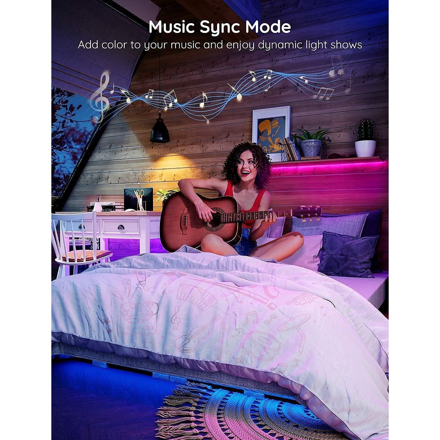 Govee Tira LED Inteligente 5m Control App y Voz