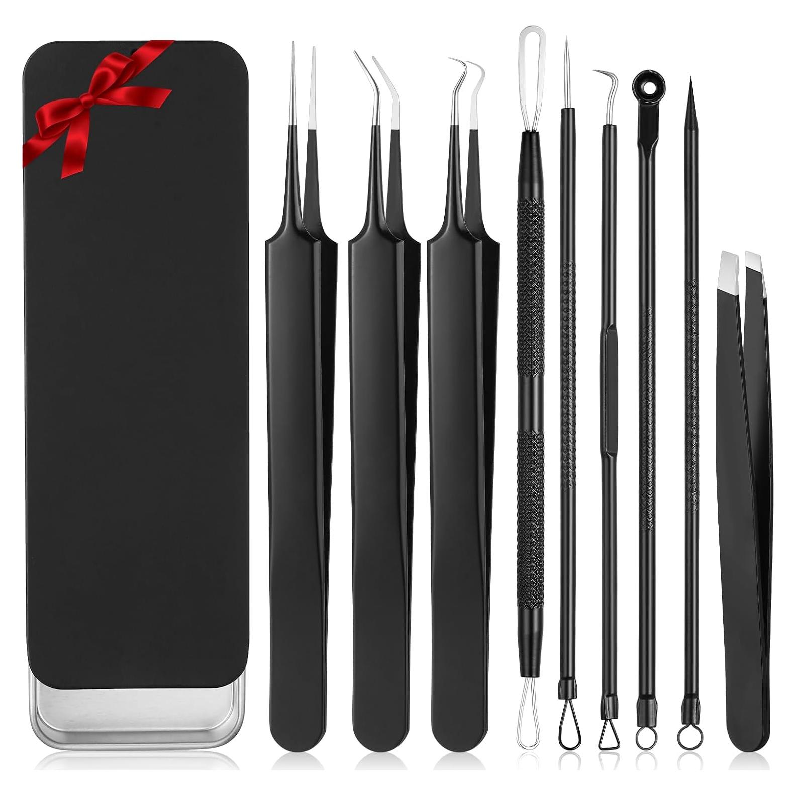 Kit de Herramientas para Extracción de Puntos Negros HairChrysm 9 Piezas