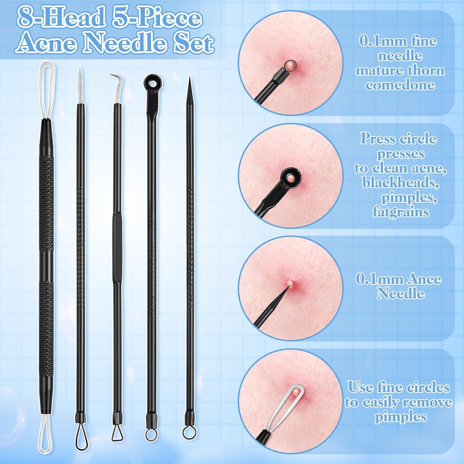 Kit de Herramientas para Extracción de Puntos Negros HairChrysm 9 Piezas