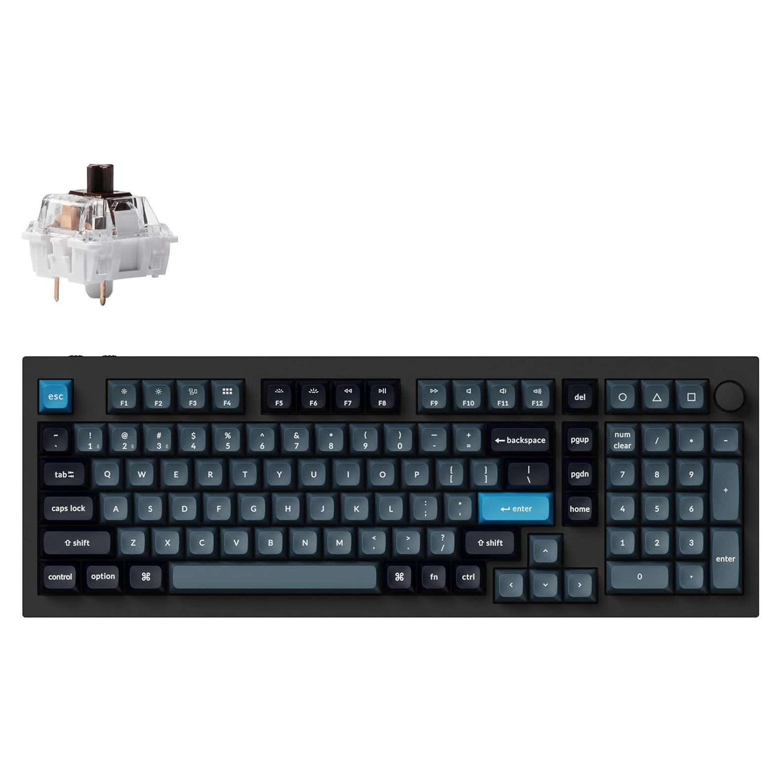 Teclado Mecánico Inalámbrico Keychron Q5 Pro 96% RGB PBT