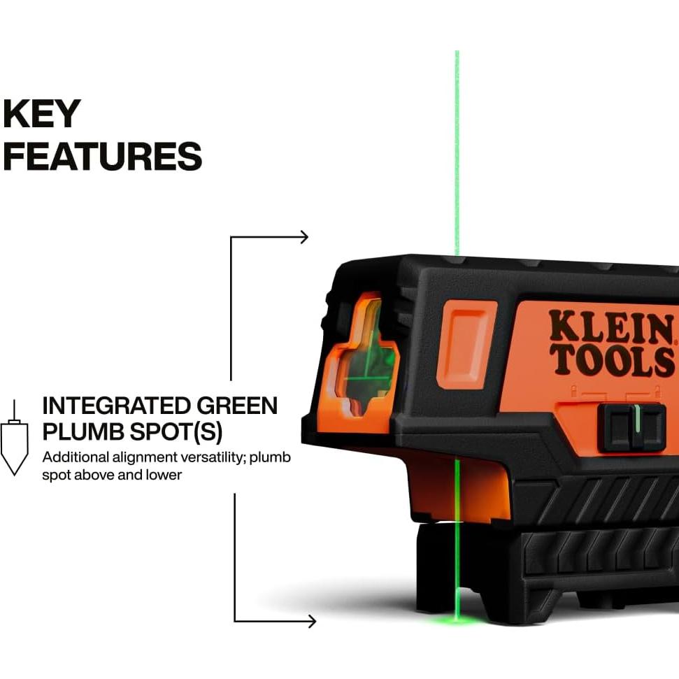 Nivel Láser Autonivelante Klein Tools 93MCLPG Verde 22.86m