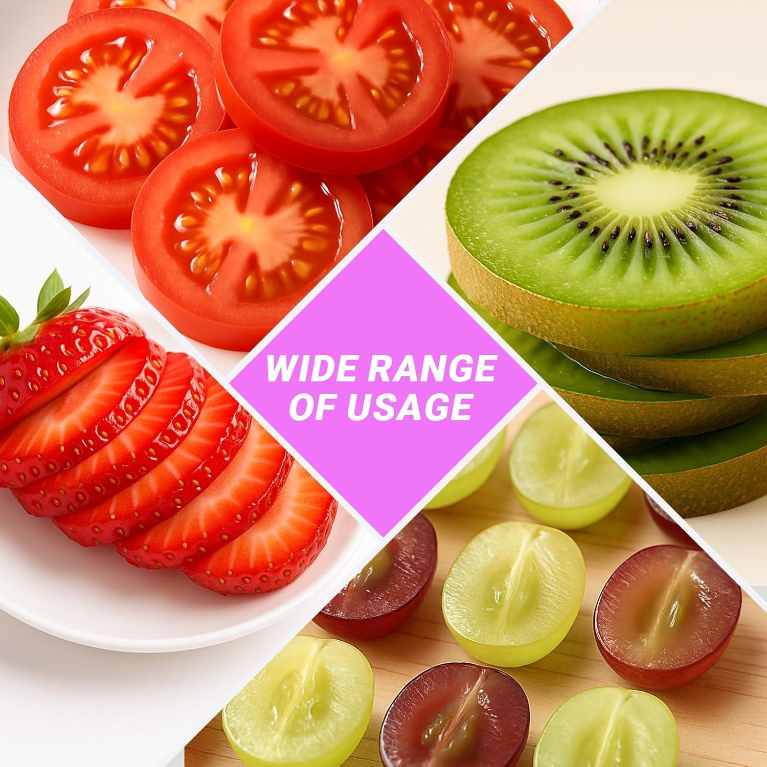 Cortador de Huevos 3 en 1 TNDCKP de Acero Inoxidable Blanco