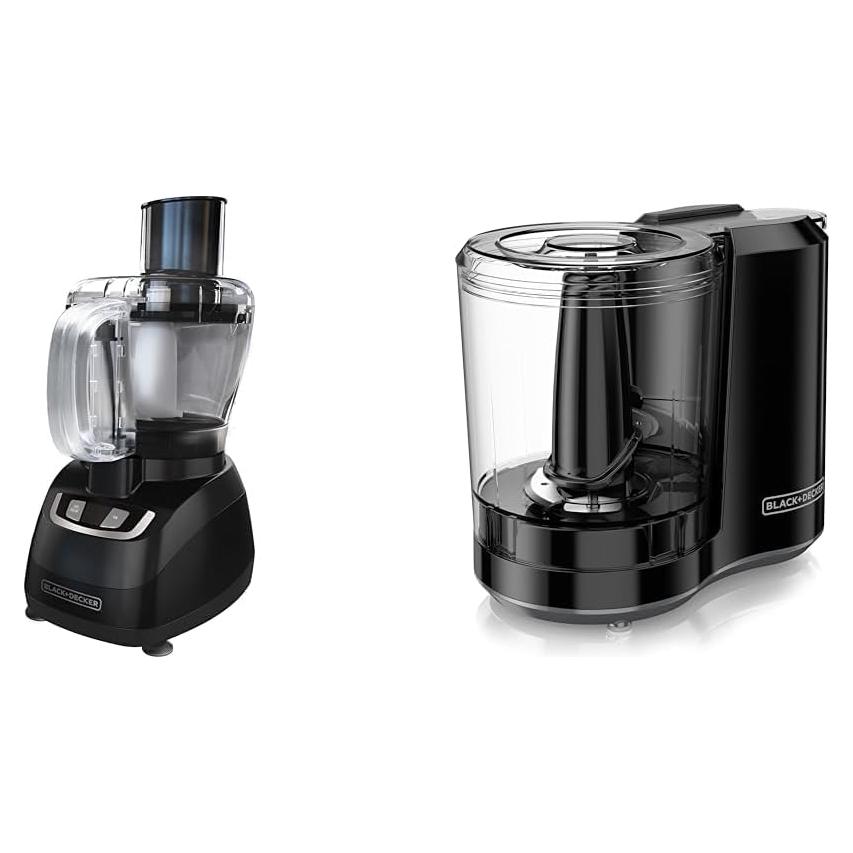 Procesador de Alimentos 8 Tazas y Picadora 3 Tazas BLACK+DECKER