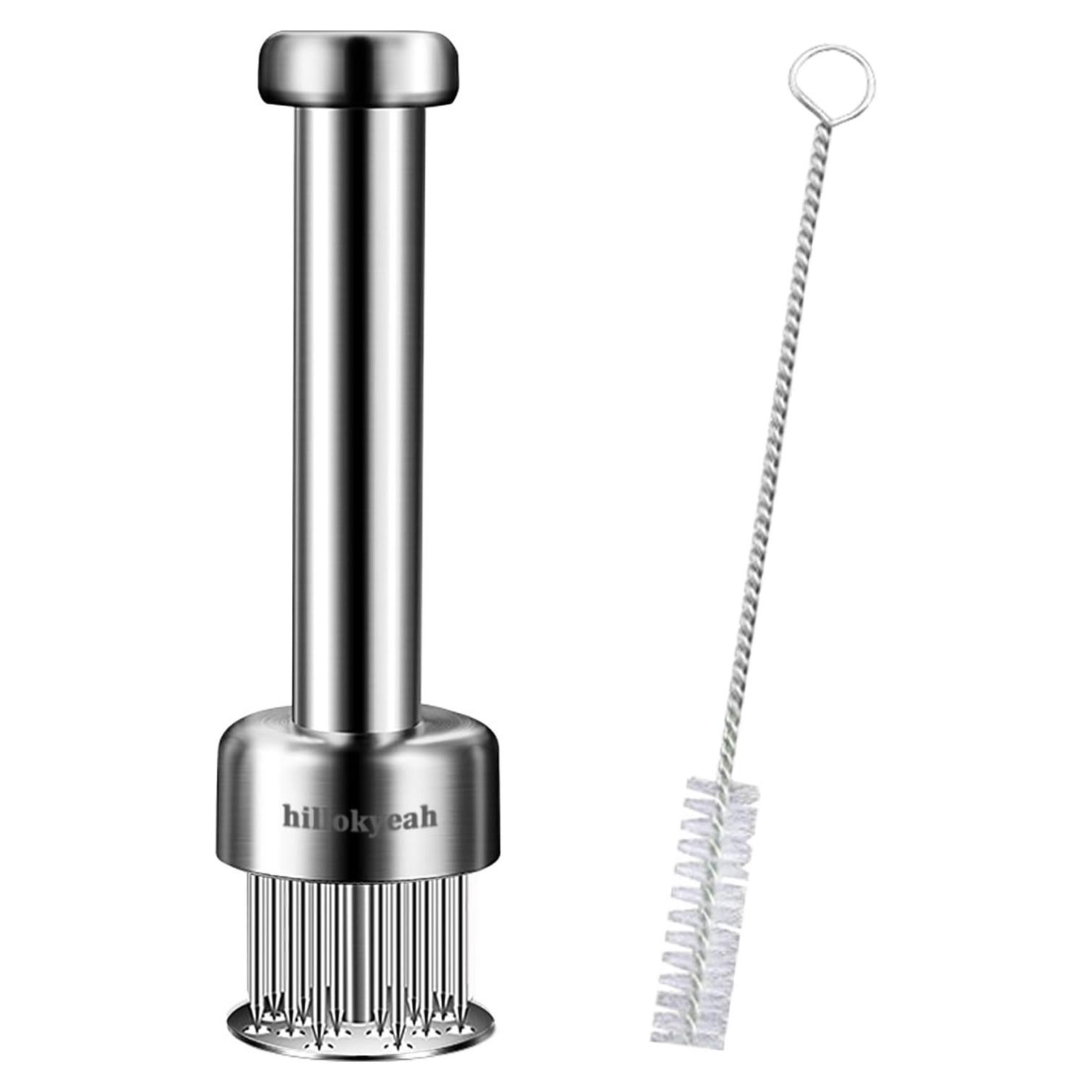 Herramienta Ablandadora de Carne Hillokyeah con 21 Agujas Acero Inoxidable