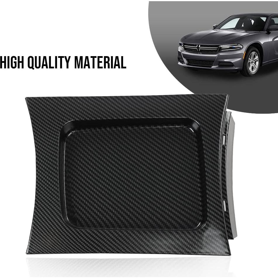 Bandeja Bezel Negro G-PLUS para Dodge Charger 2011-2017