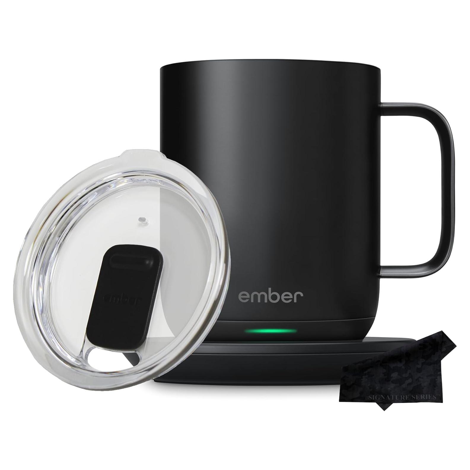Taza Inteligente Ember 10 oz Negra - Control de Temperatura App