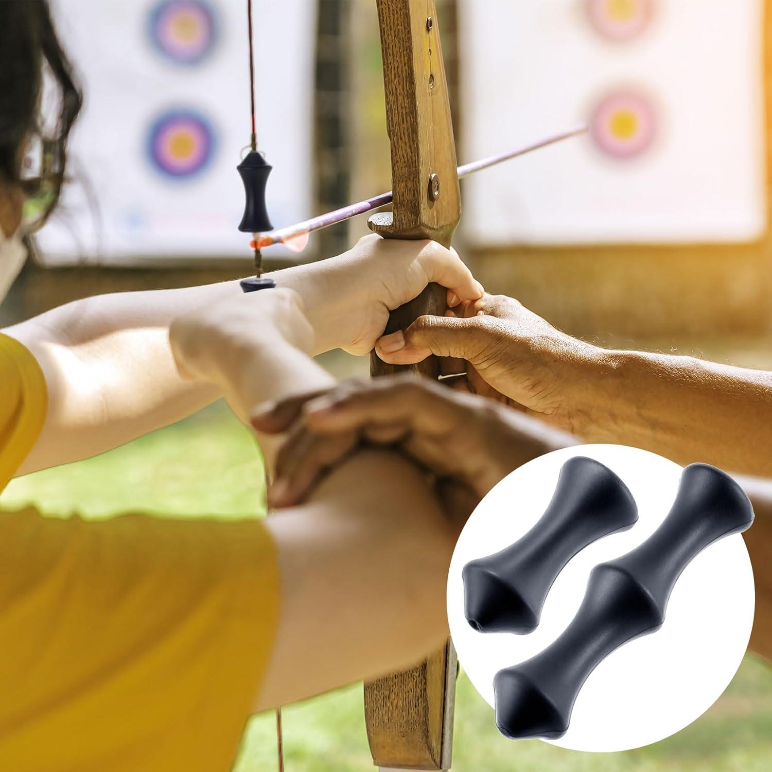 Protectores de Dedos para Cuerda de Arco VARMDUKKE Silicona Negro