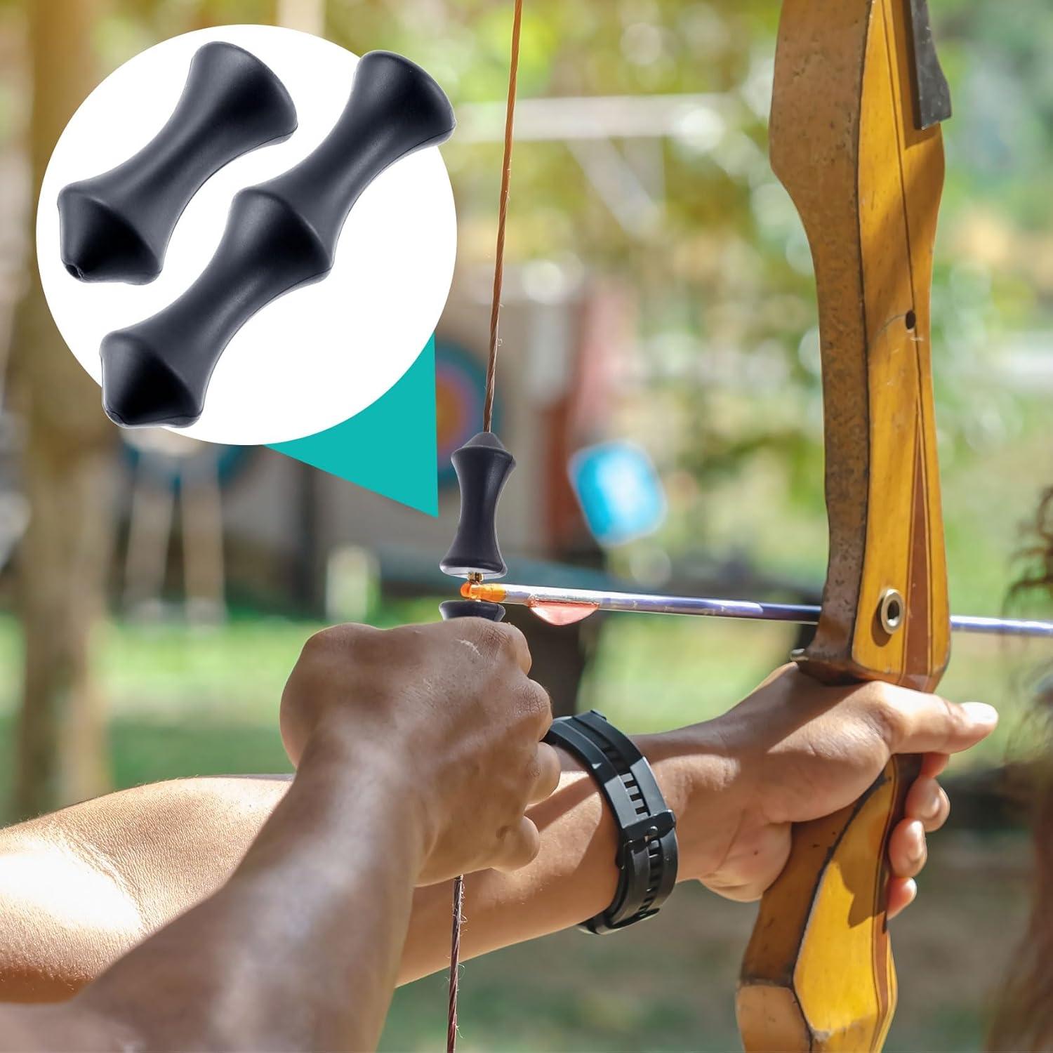 Protectores de Dedos para Cuerda de Arco VARMDUKKE Silicona Negro