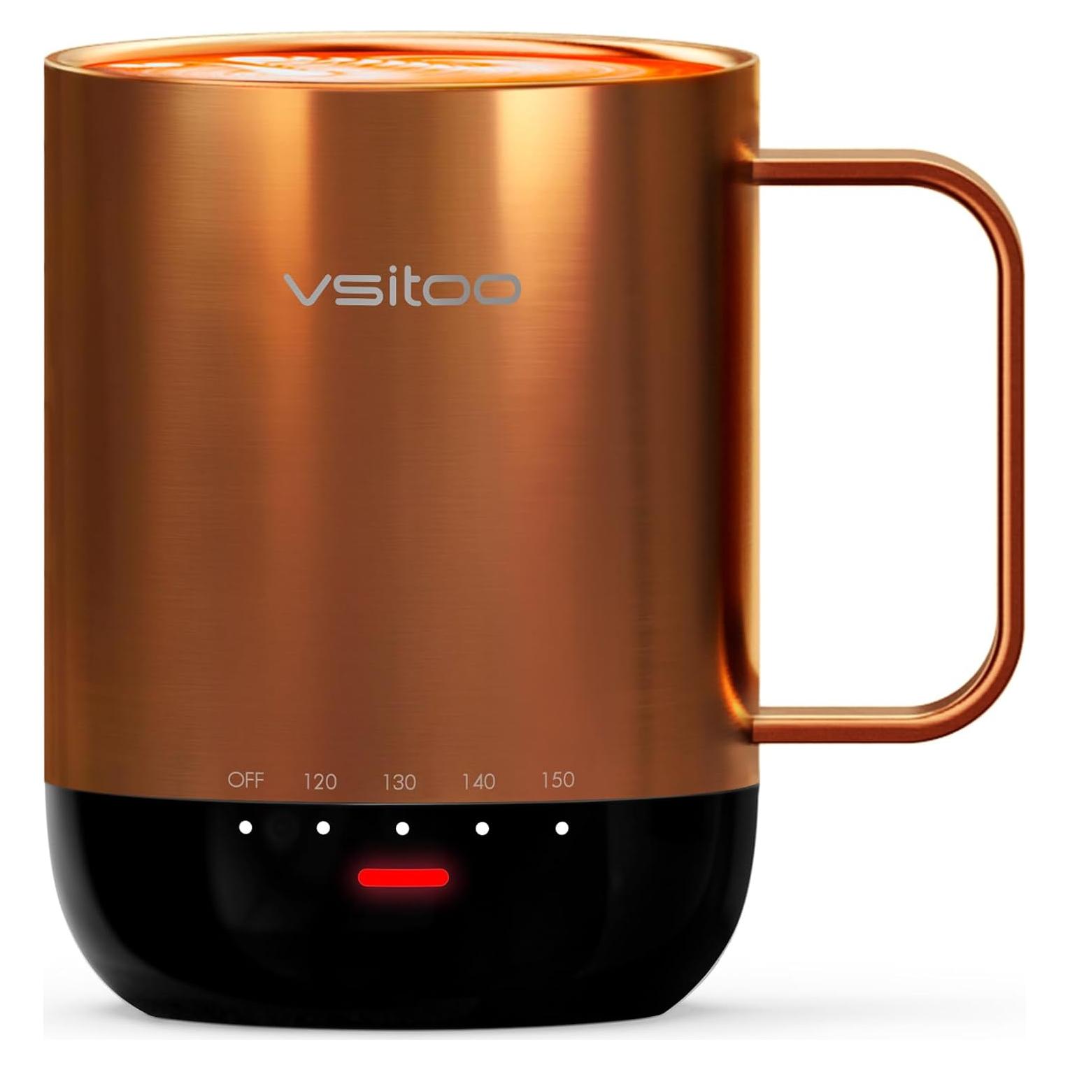 Taza de Café Inteligente Vsitoo S3 Pro 396g Autocalentable