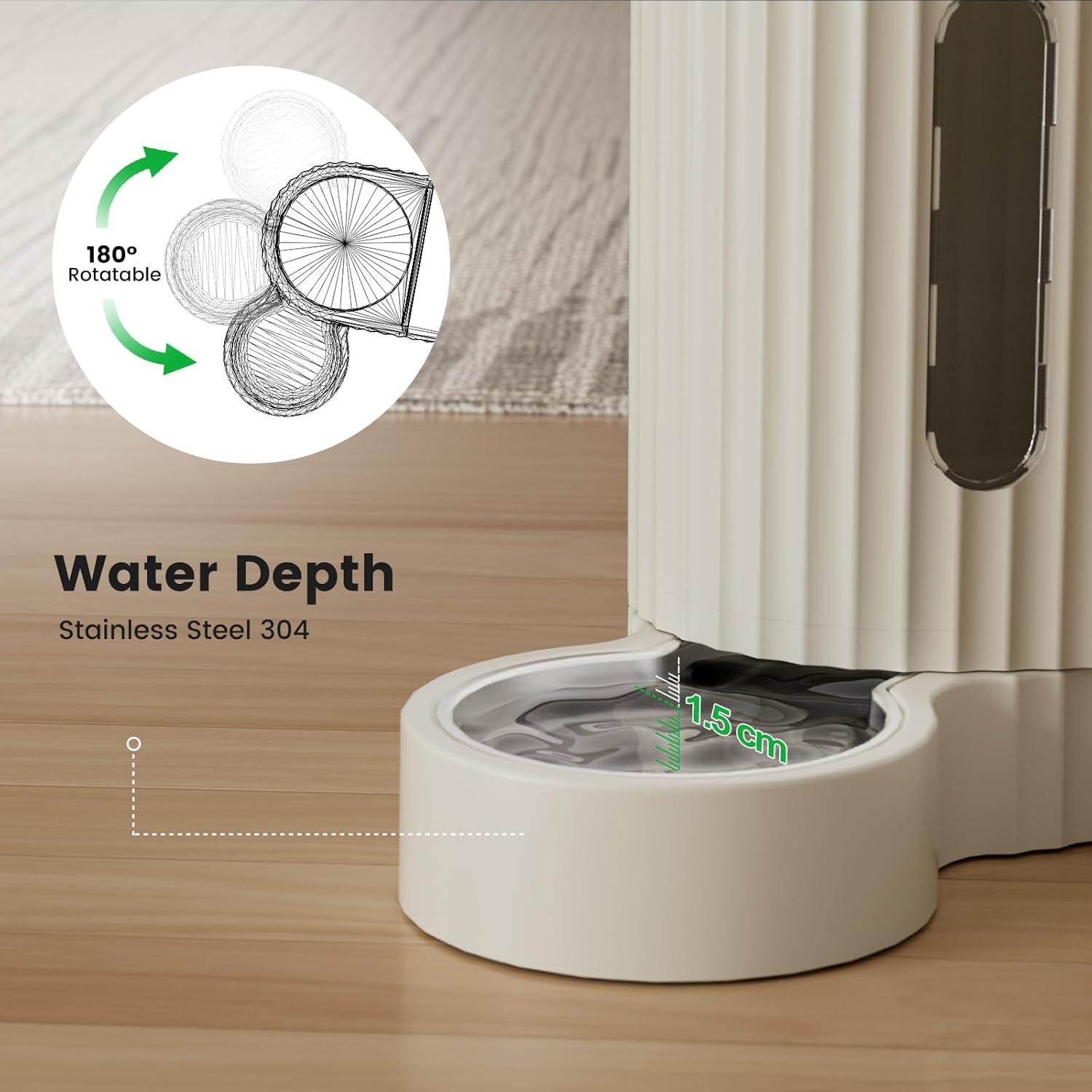 Comedero y Dispensador Automático 2-en-1 Gardner Pet 3.03L