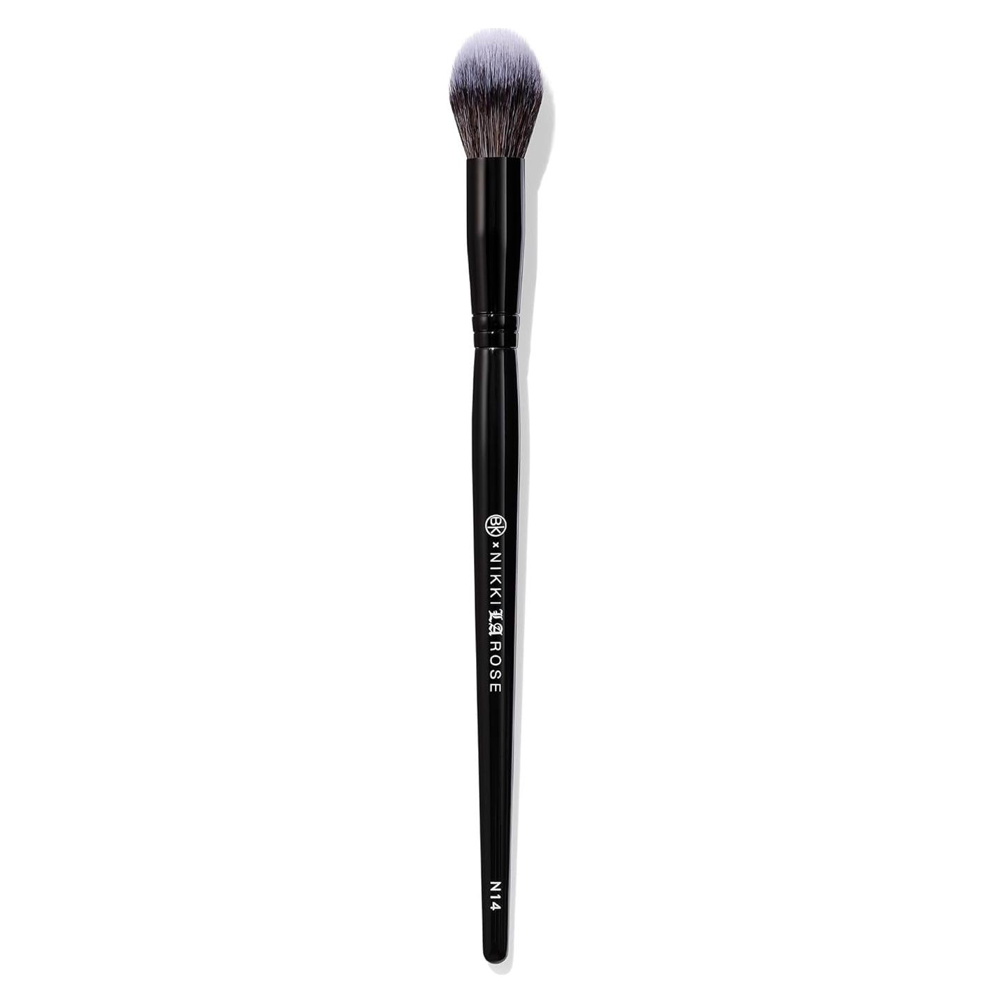Brocha de Maquillaje BK Beauty N14 para Corrector y Polvo