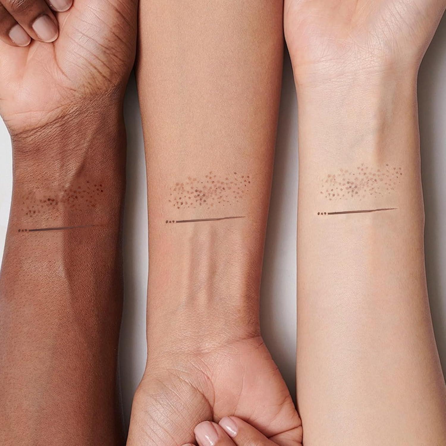 Lápiz de Sello de Pecas HOSAILY 2PCS Impermeable Marrón Claro