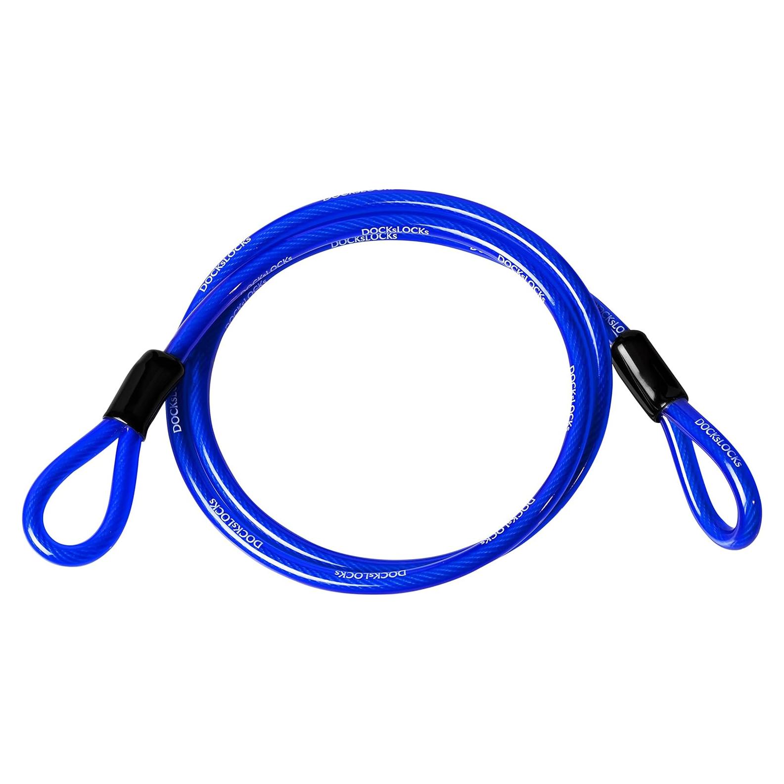 Cable de Seguridad DocksLocks 1.52m Impermeable Antirrobo