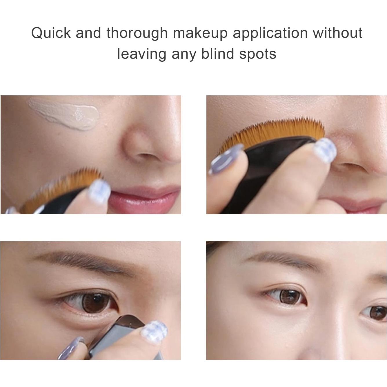 Base Líquida Glamour Brush - Edición Limitada Vacaciones, Pincel Premium