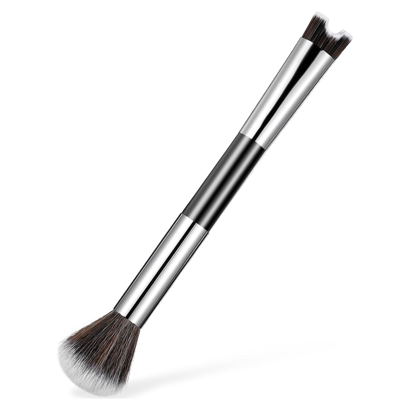 Brocha de Contorno de Nariz 2 en 1 QfwdfcTrenz - Precisión y Versatilidad