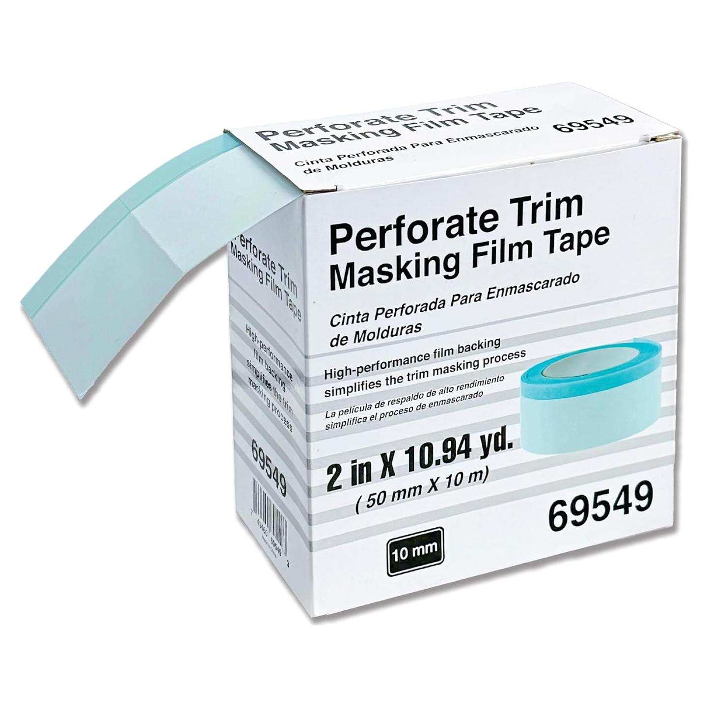 Cinta de Enmascarar LAUCO 69549 50mm x 10m Resistente al Calor