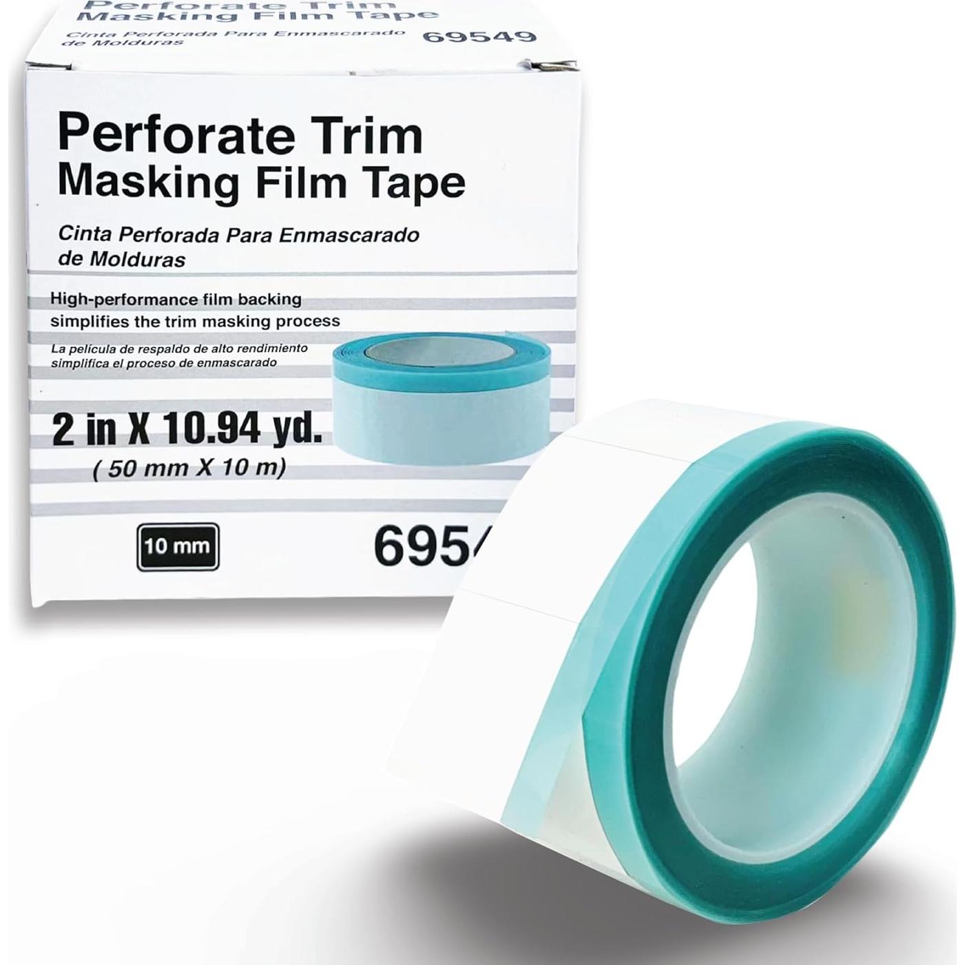 Cinta de Enmascarar LAUCO 69549 50mm x 10m Resistente al Calor