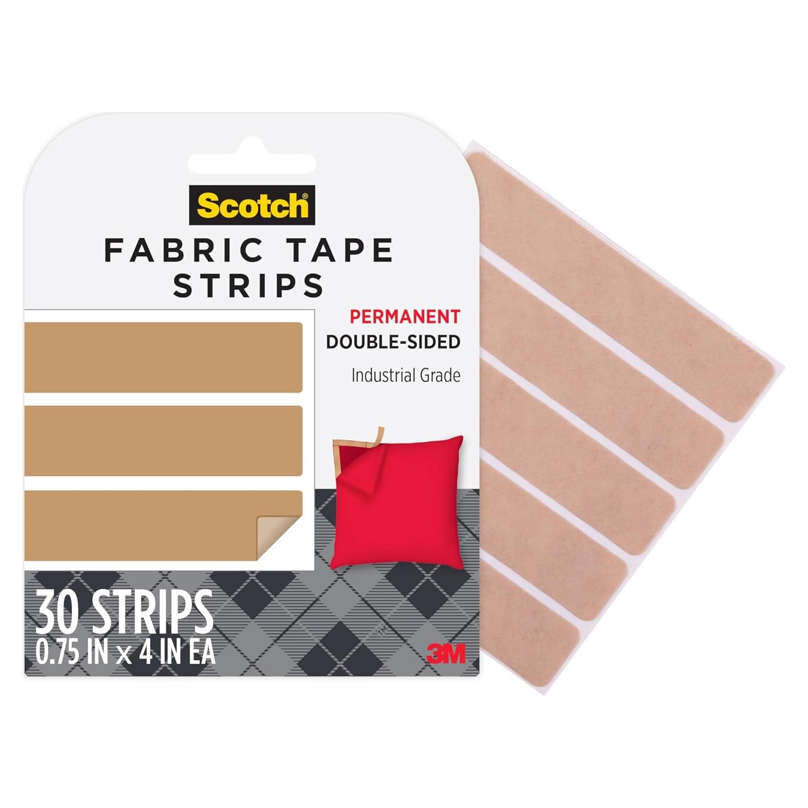 Tiras Adhesivas Permanentes Scotch 1.9 cm x 10.2 cm para DIY