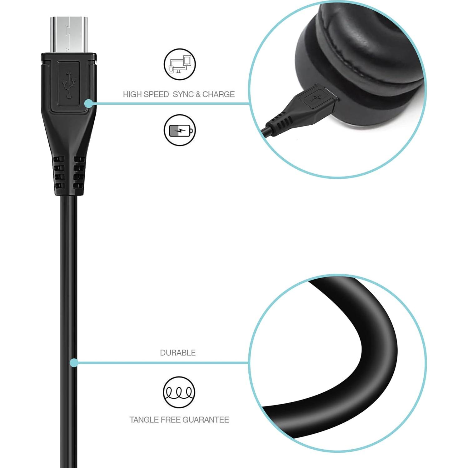 Cable de carga Micro USB 5V 1.52m SLLEA para altavoces