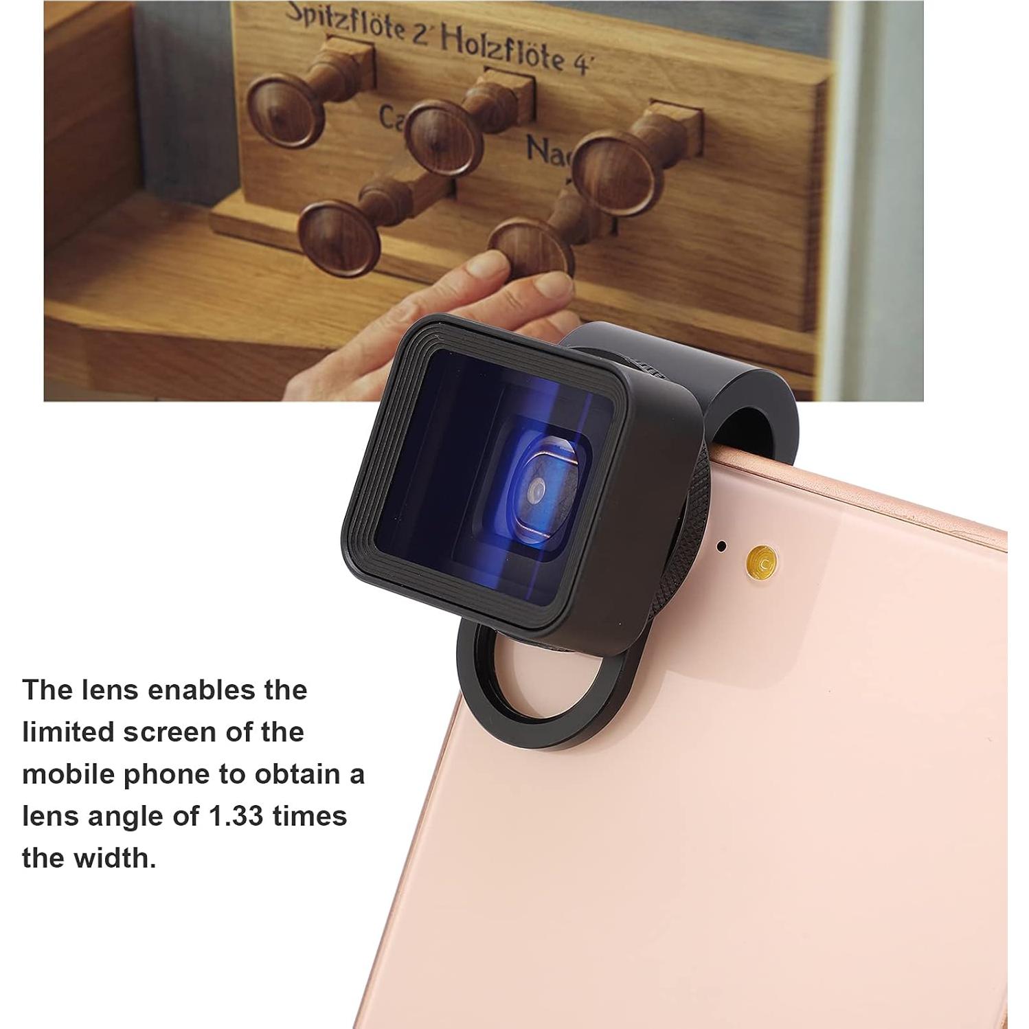 Lente Anamórfico 1.33X Hilitand para Smartphone - HD