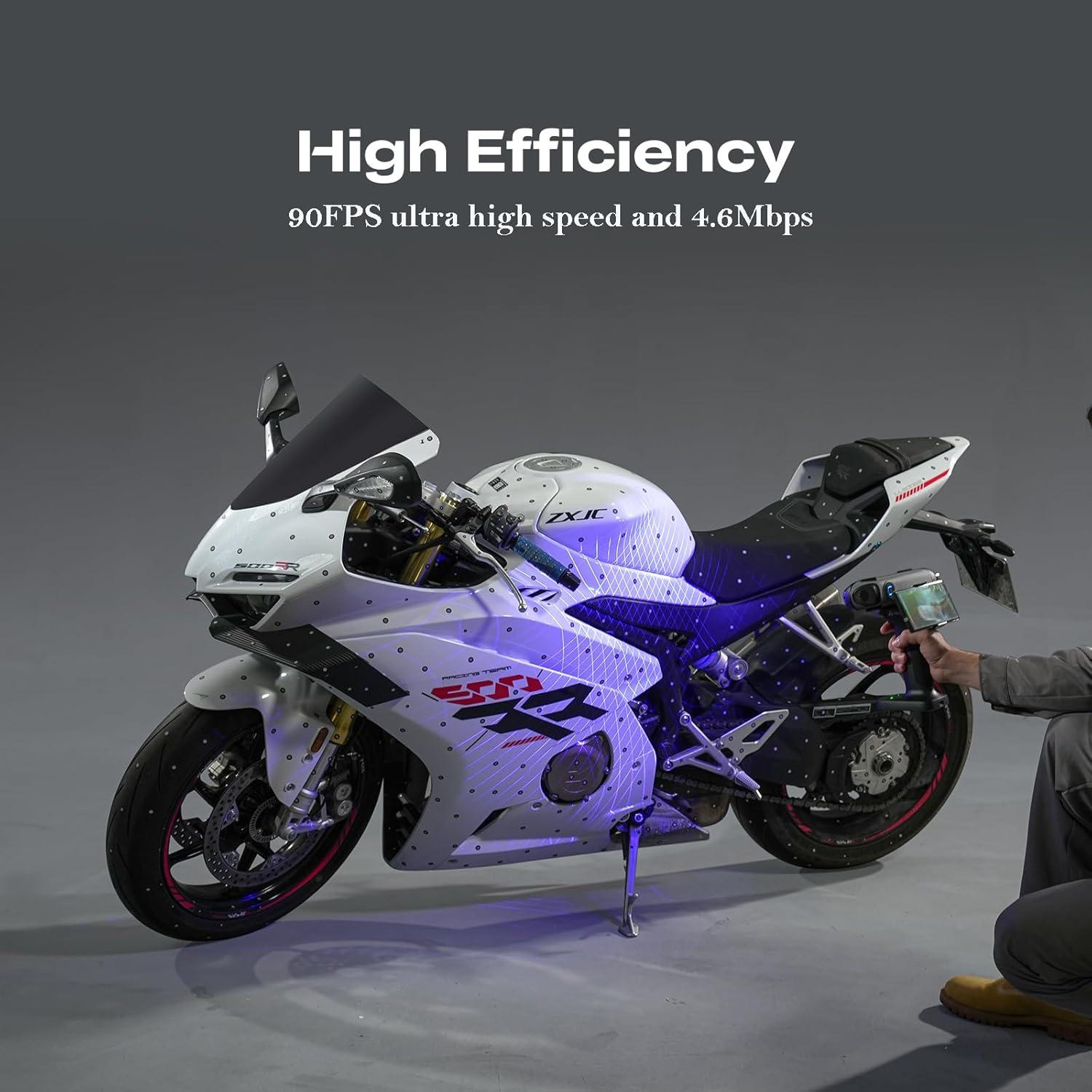 Escáner 3D Creality Sermoon S1 Inalámbrico 0.02mm Alta Precisión