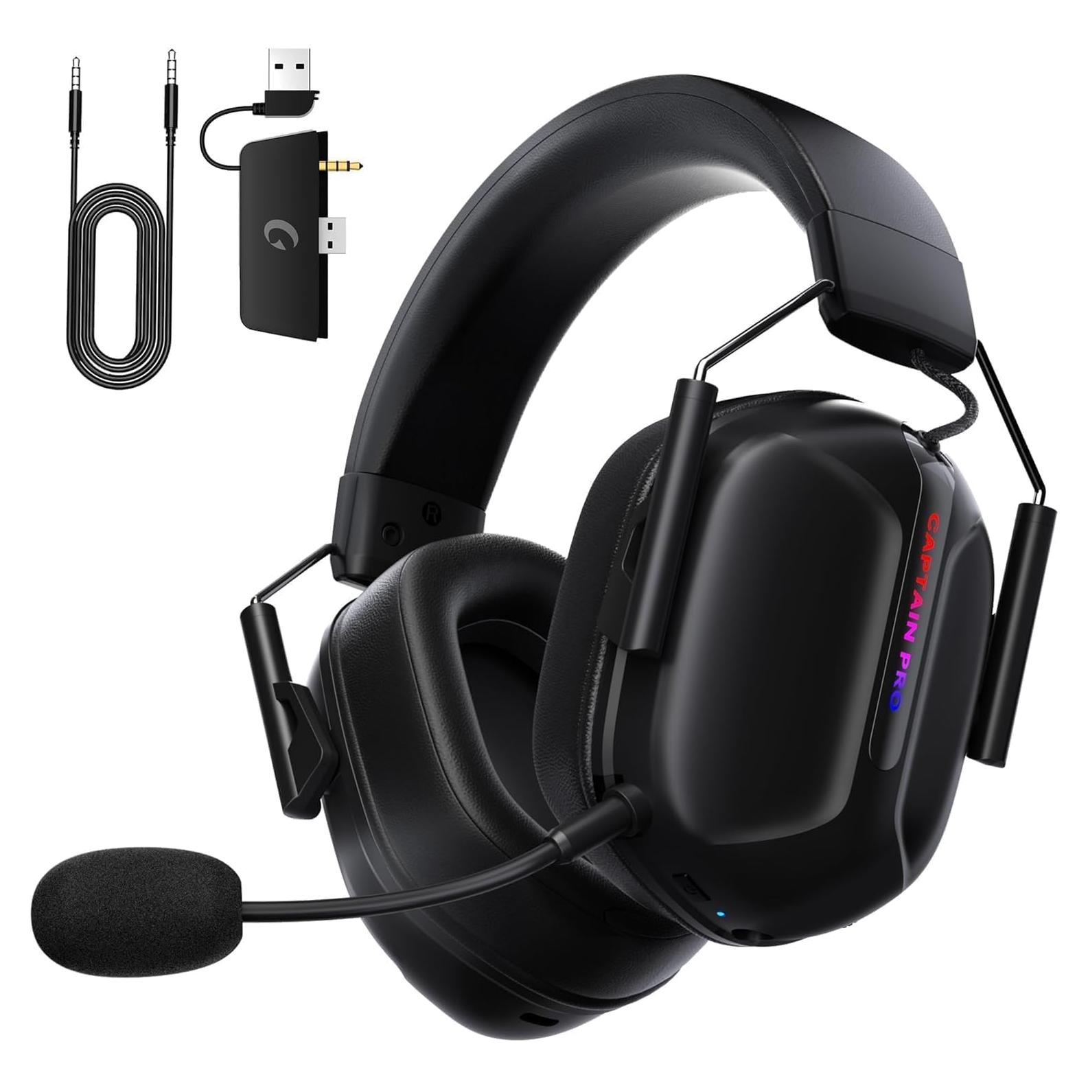 Auriculares Inalámbricos RYR Captain 560 para Juegos - Sonido 3D