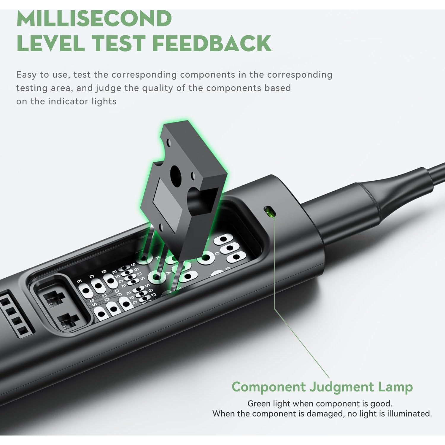 Probador de Transistores y Optoacopladores Awgem TO2p LED
