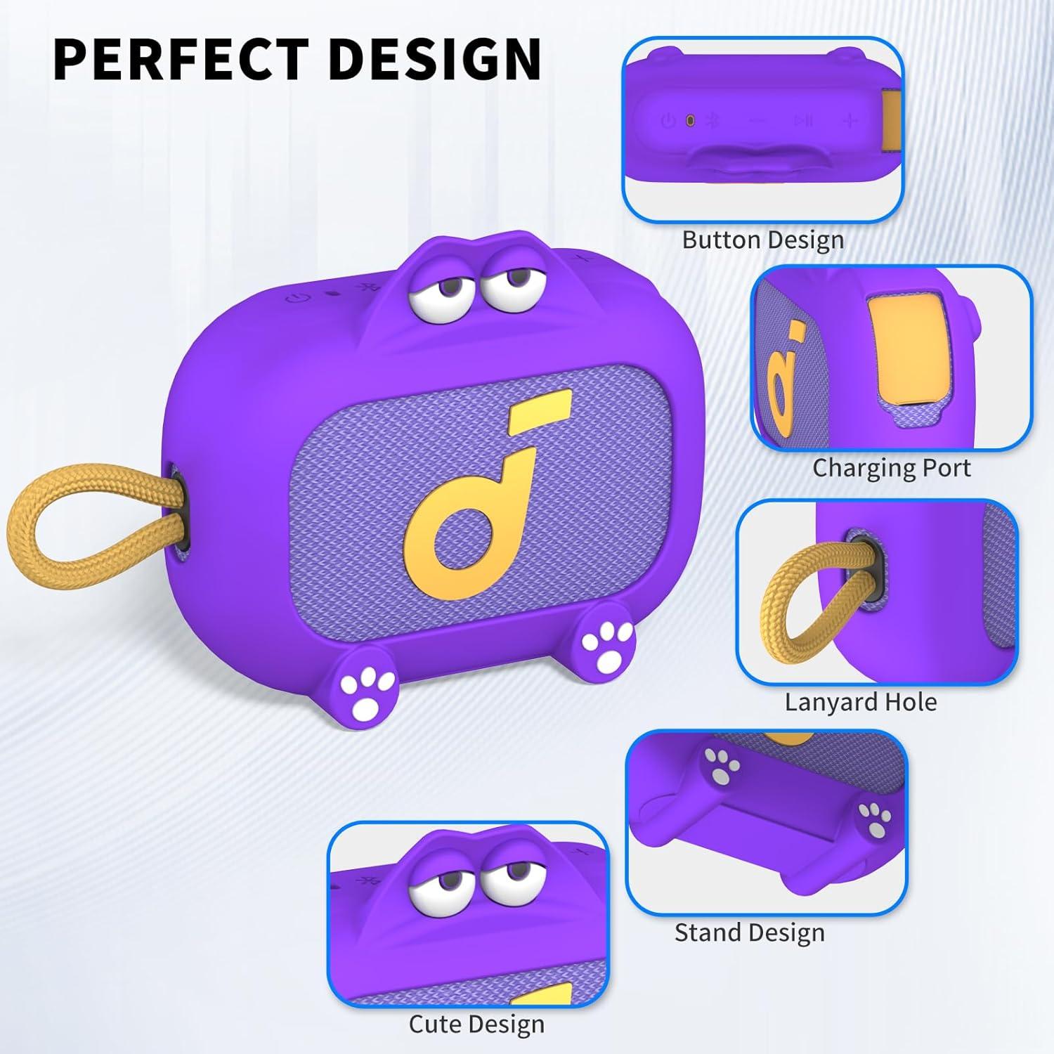 Funda Protectora Silicona Anker Soundcore Select 4 Go Púrpura