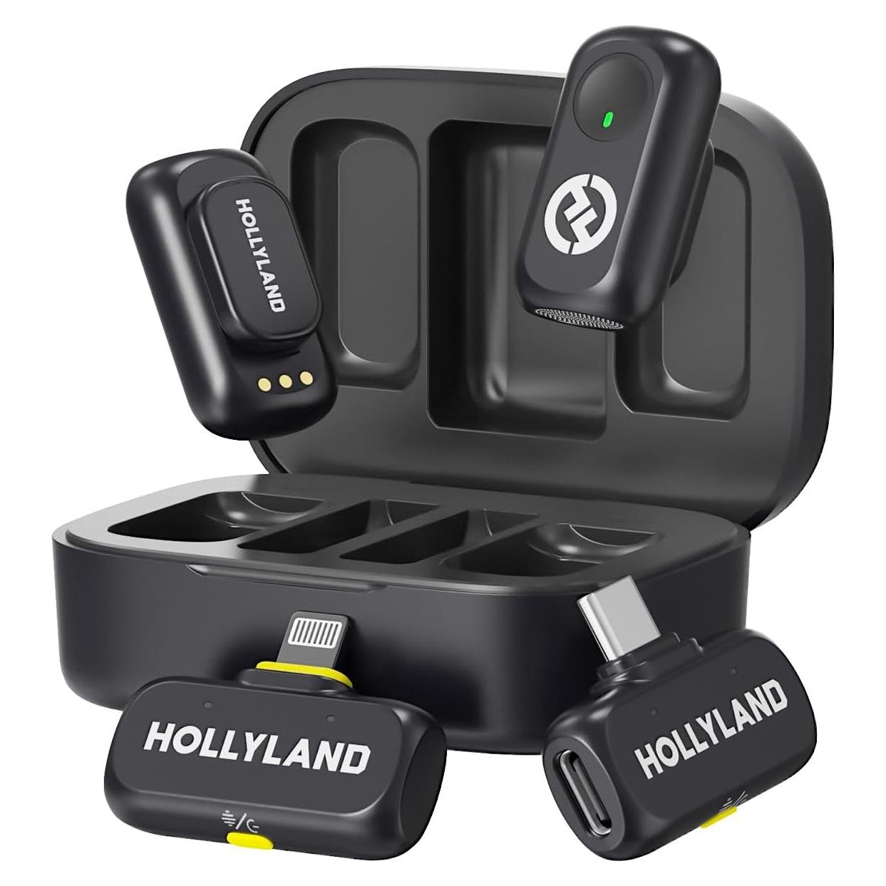 Micrófono Inalámbrico Hollyland Lark A1 con Estuche de Carga