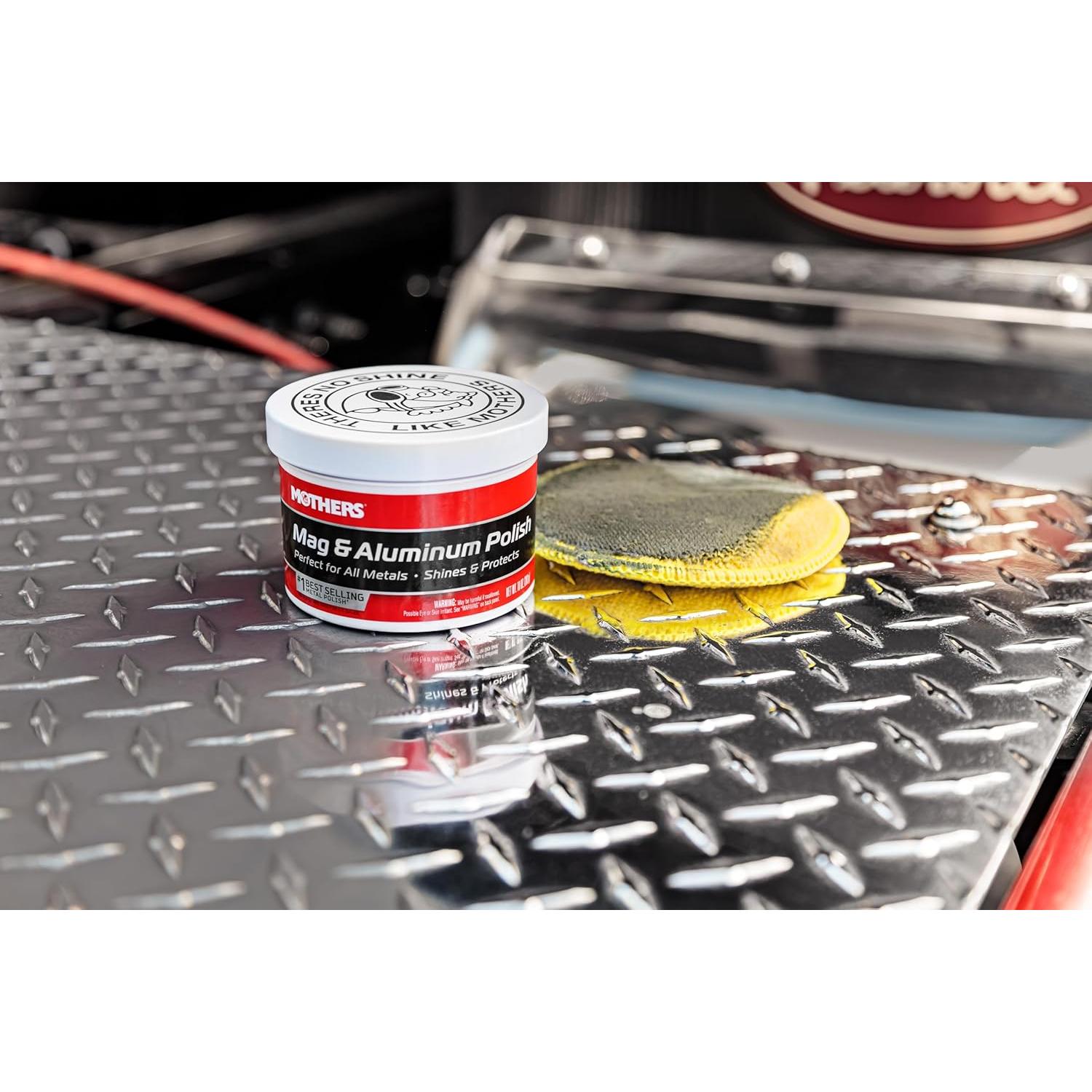 Pulidor de Metales Mothers 10 oz - Brillo para Aluminio y Más