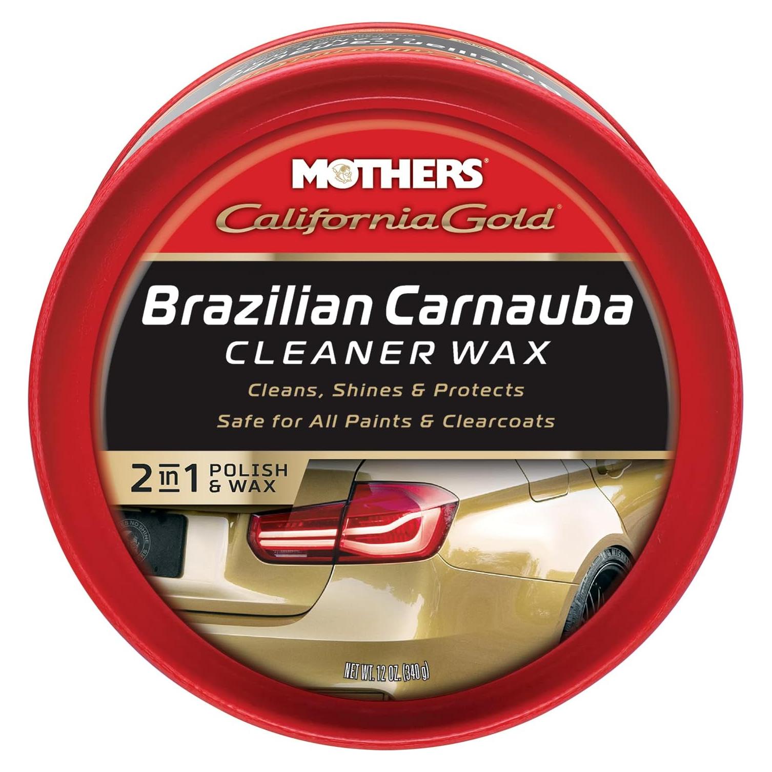 Cera Limpiadora de Carnauba Mothers 05500 - 340g Brillo y Protección