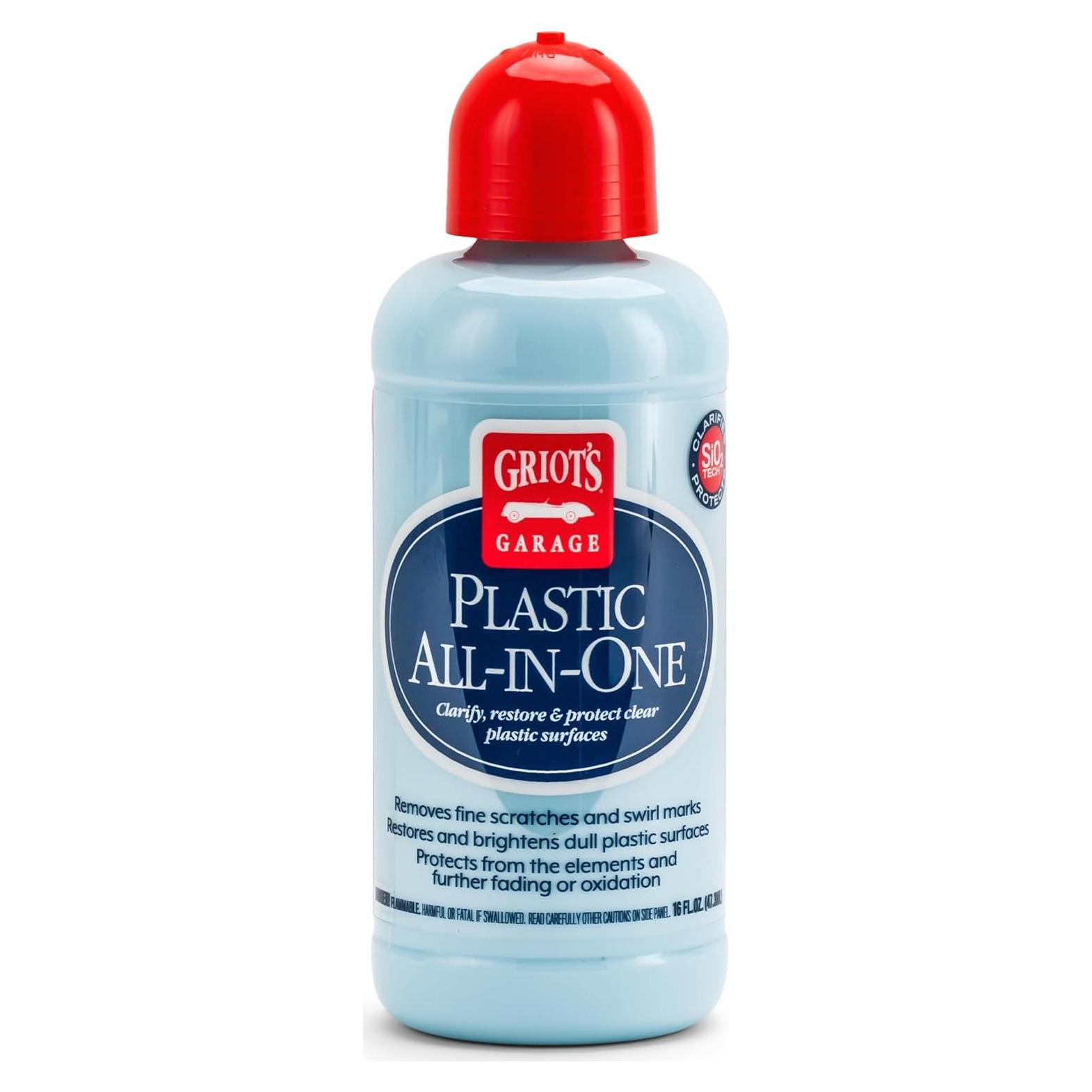 Restaurador de Plástico Griot's Garage 16oz, Pulir y Proteger