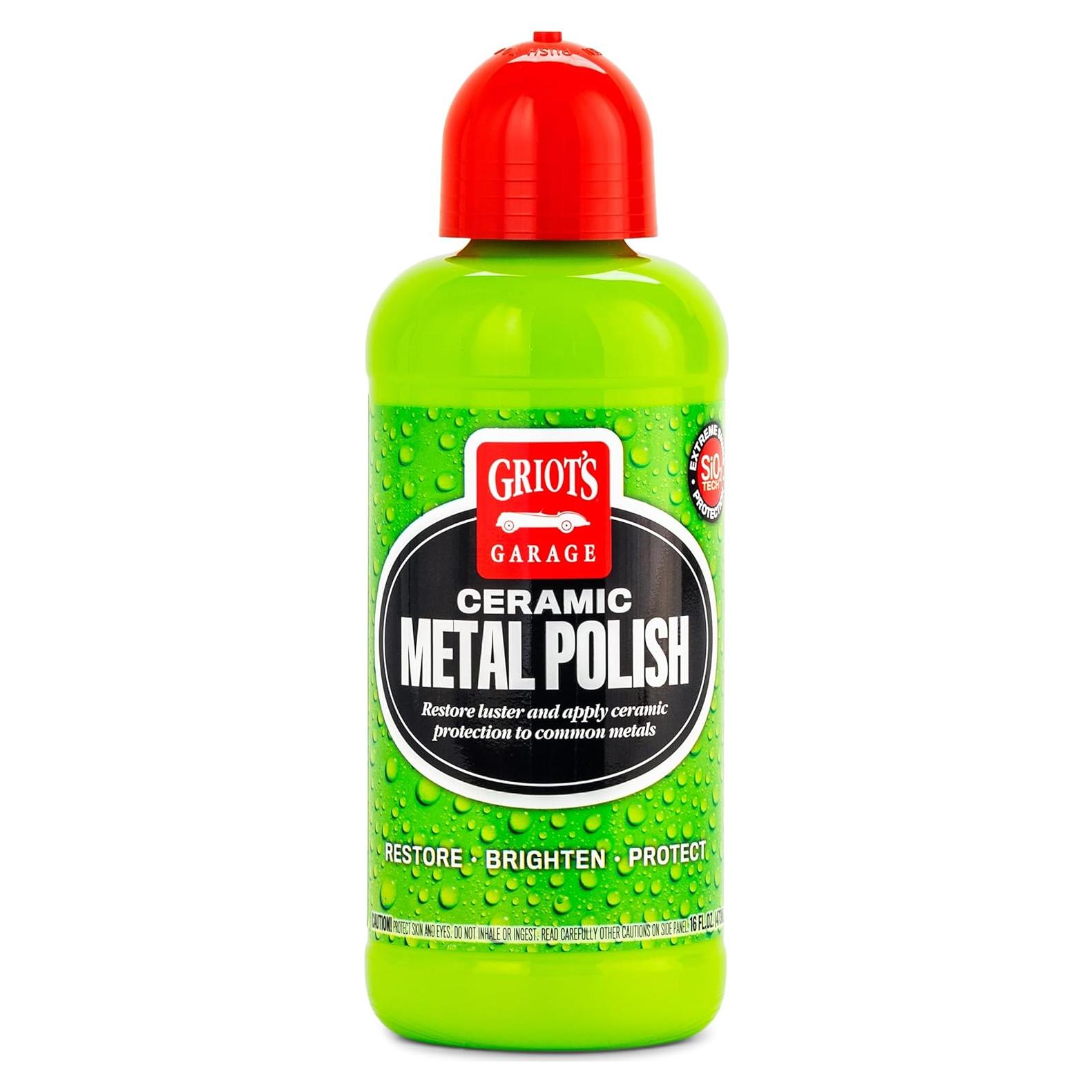 Pulidor de Metal Cerámico Griot's Garage 453g - Restaurador y Removedor de Oxidación