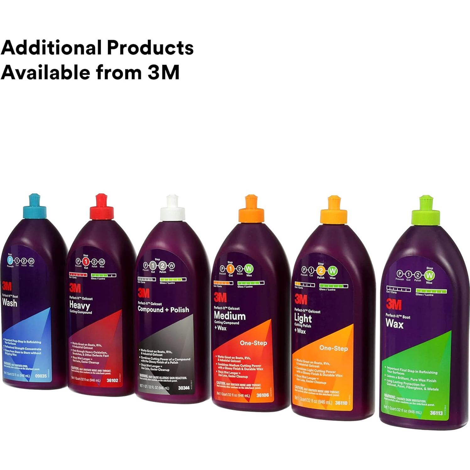 Compuesto y Pulido Gelcoat 3M Perfect-It 30344, 946 mL