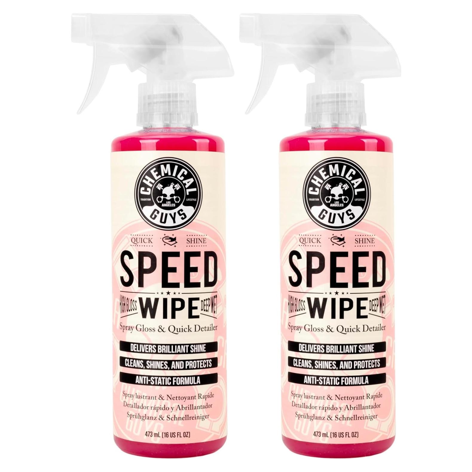 Speed Wipe Detallador Rápido Chemical Guys 473 ml Pack 2
