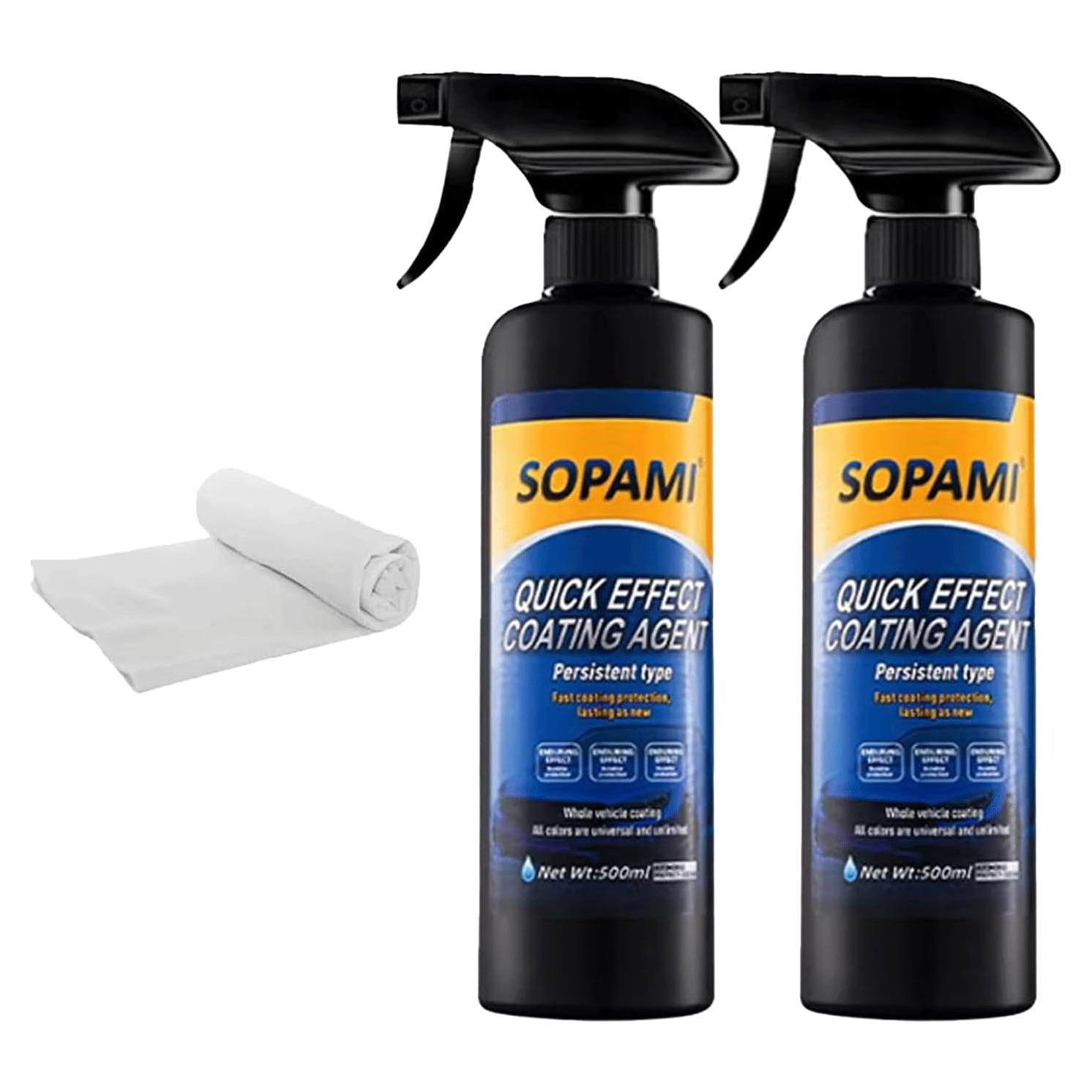 Sellador Cerámico Sopami 500 ml - Spray Brillo para Autos