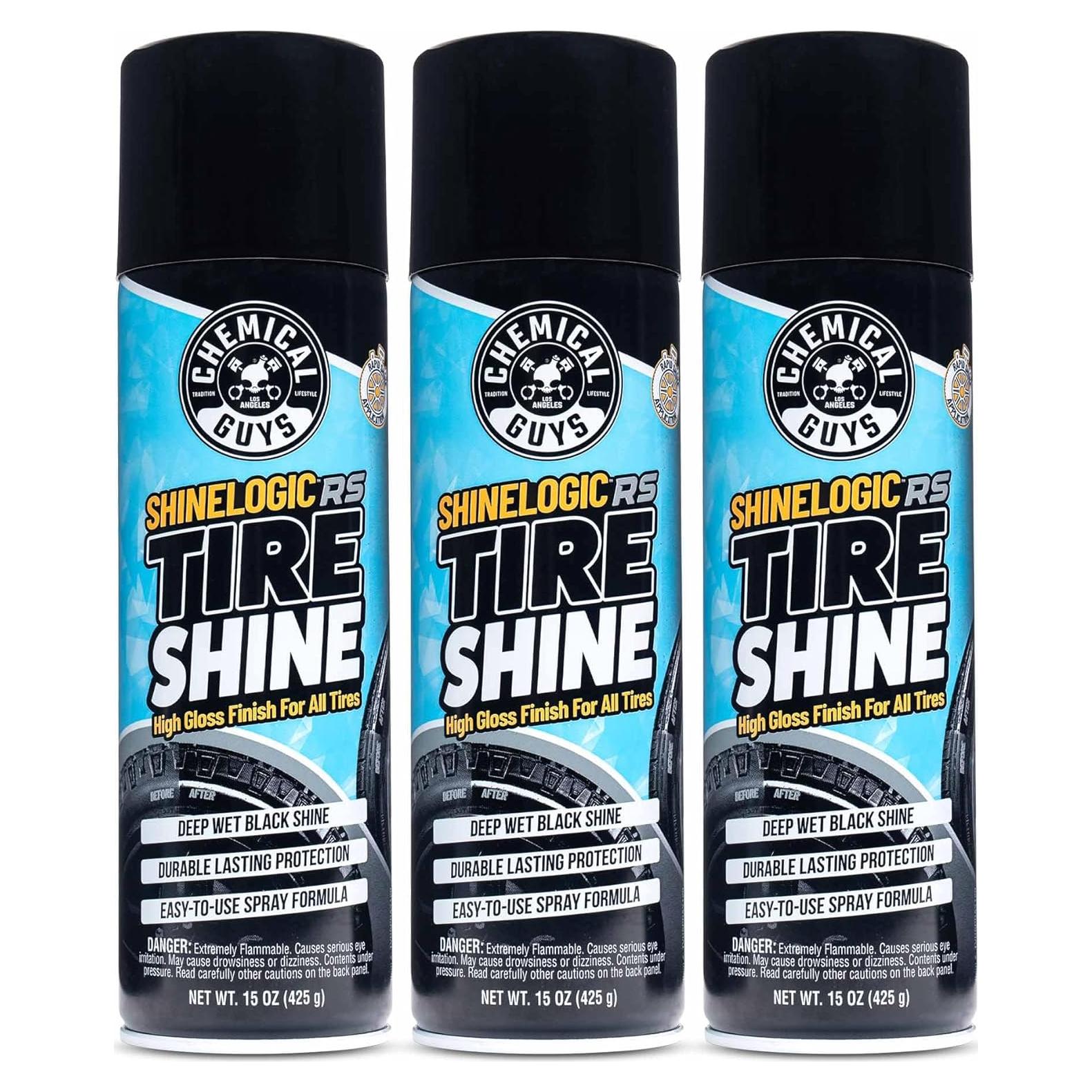 Brillo para Neumáticos Chemical Guys 3x15 oz (443.6 ml)