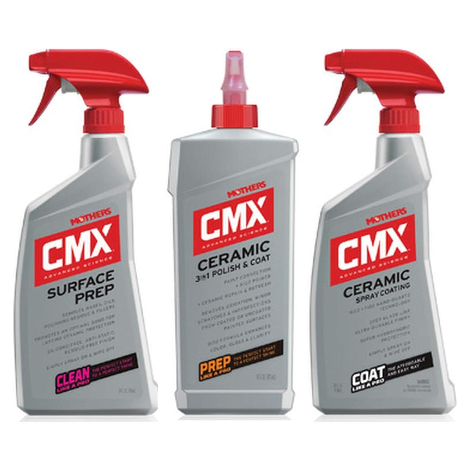 Kit de Pulido y Recubrimiento Cerámico Mothers CMX 3 en 1