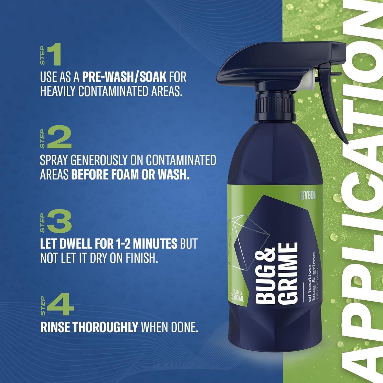 Gyeon Limpiador de Insectos y Suciedad 0.56 kg - Pre Lavado Seguro