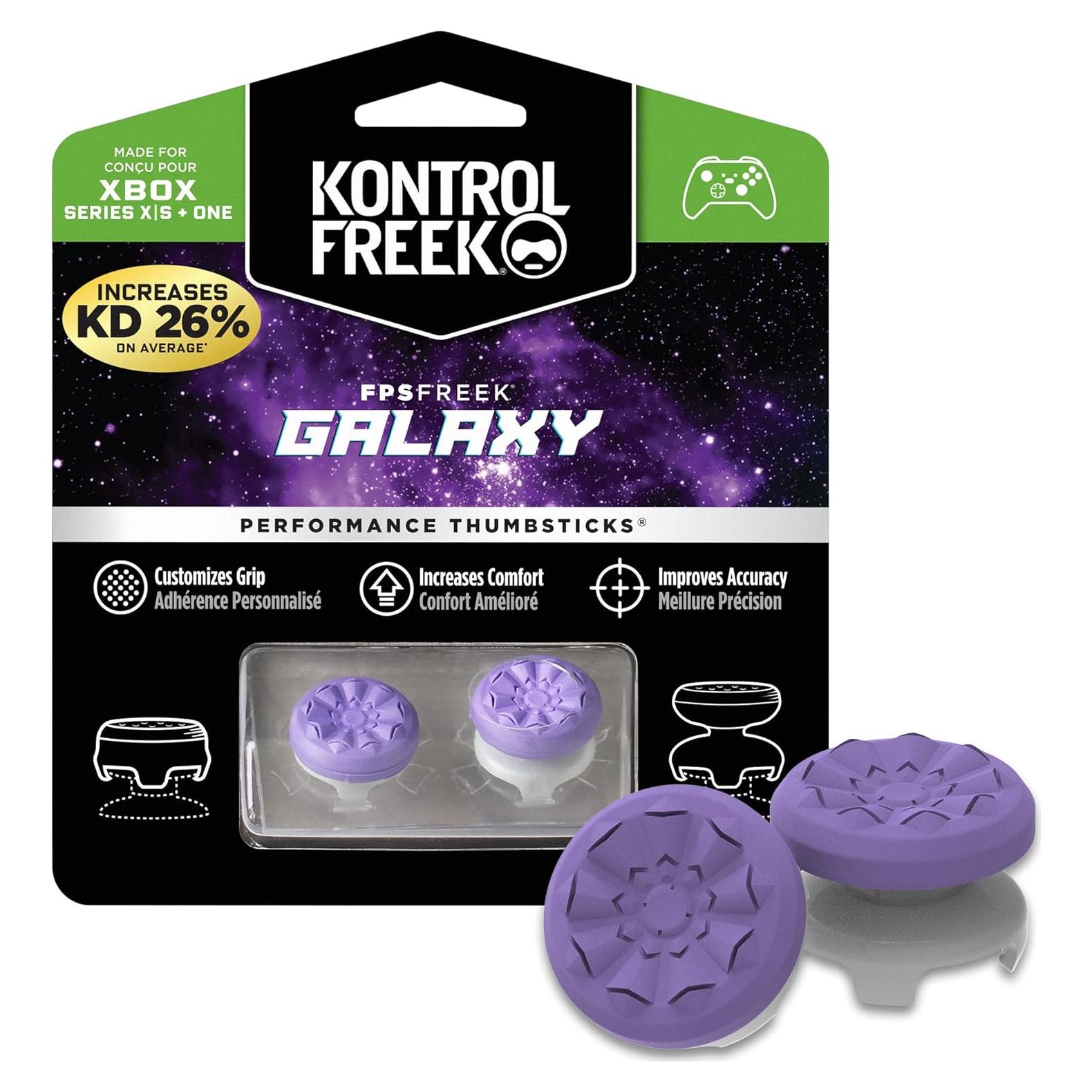 KontrolFreek FPS Freek Galaxia Púrpura para Xbox One y Series X