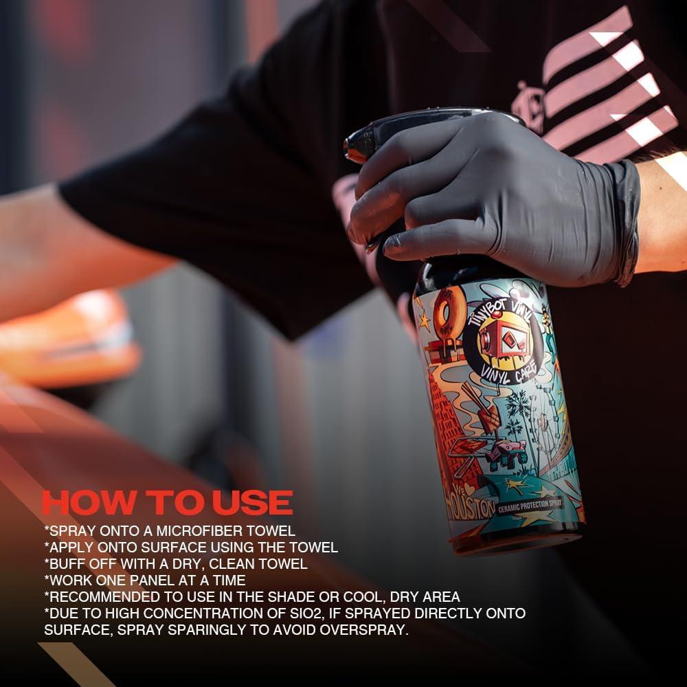 Spray Cerámico Hidrofóbico Tinybot 382.7 g - Protección Brillante