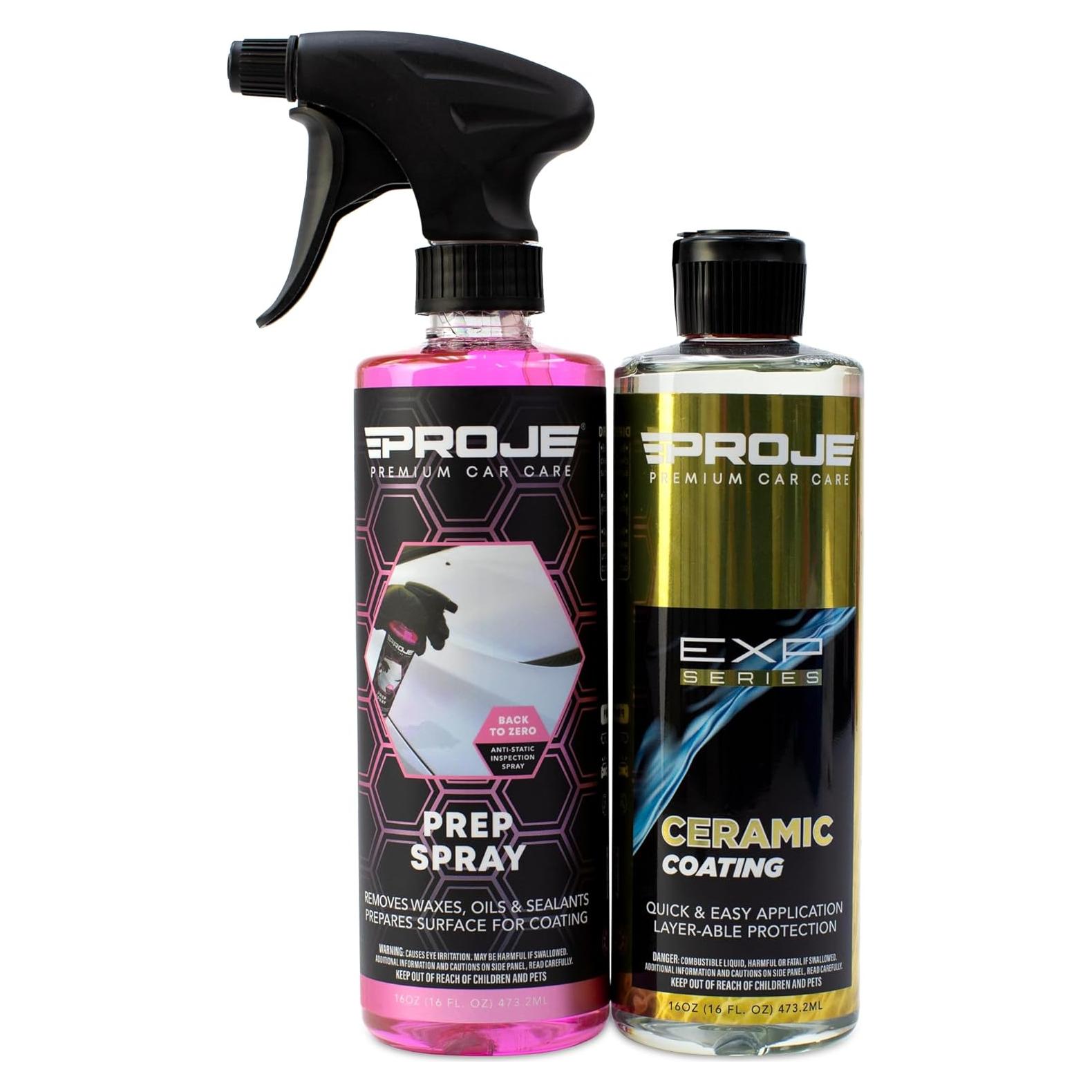 Kit Esencial de Recubrimiento Cerámico PROJE' 16oz - Hidrofóbico