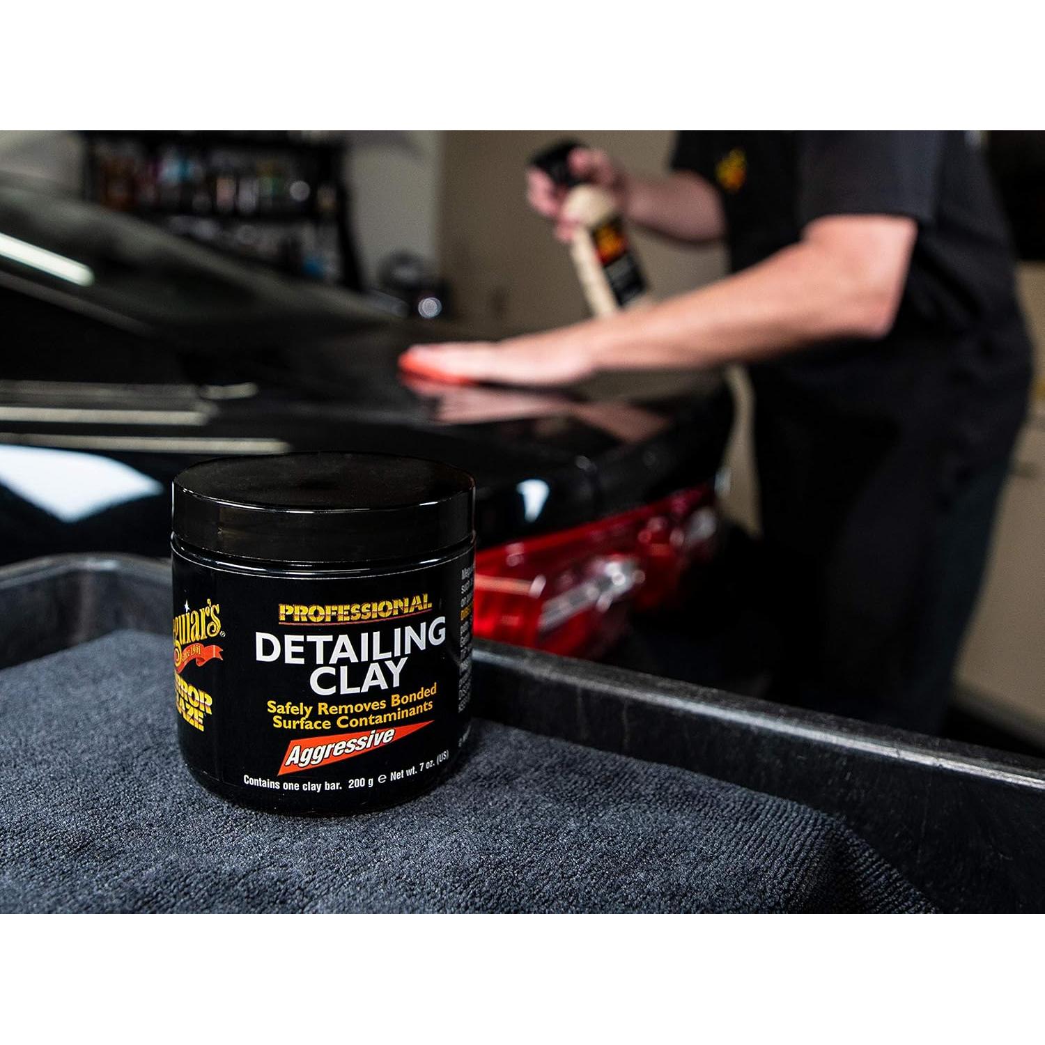 Barra de Arcilla Profesional Meguiar's C2100 - 200g para Detailing