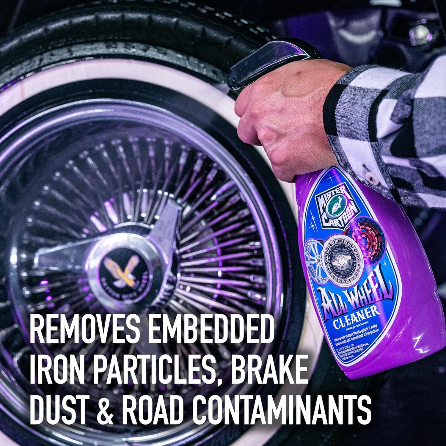 Limpiador de Ruedas Turtle Wax 54251 680 ml, Cambio de Color