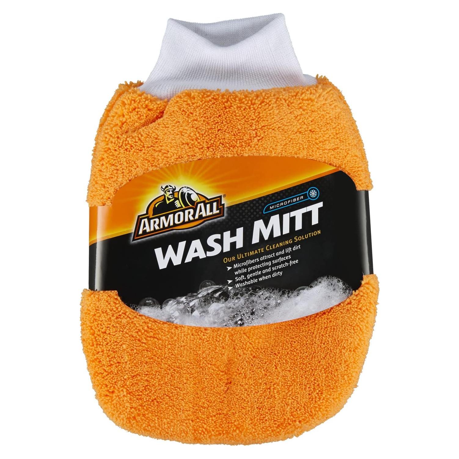 Mitón de Lavado de Microfibra Armor All - Suave y Absorbente
