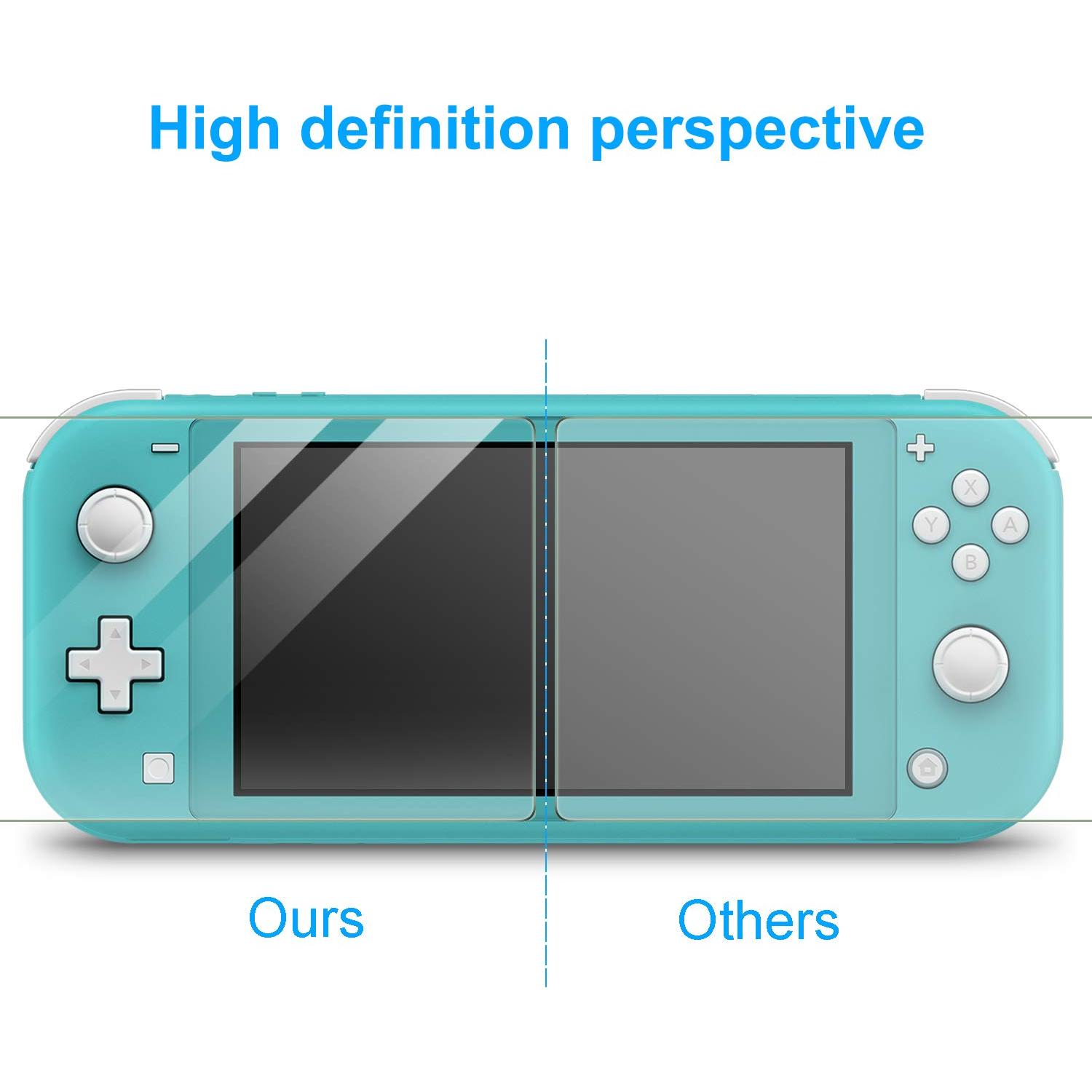 Kit Accesorios Nintendo Switch Lite YUANHOT Coral 4 en 1