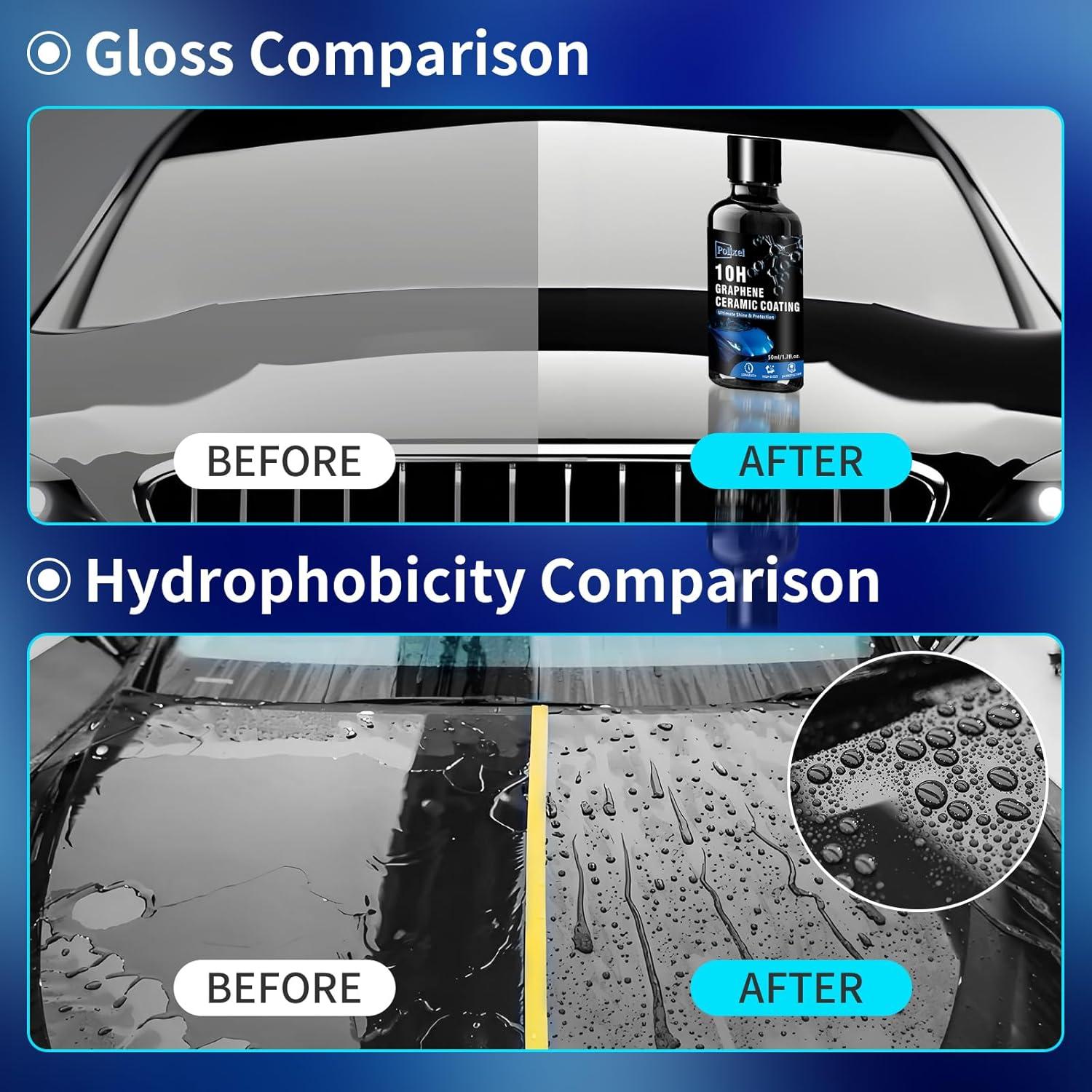 Sellador Cerámico 10H POLIXEL para Pintura de Auto 48.51g