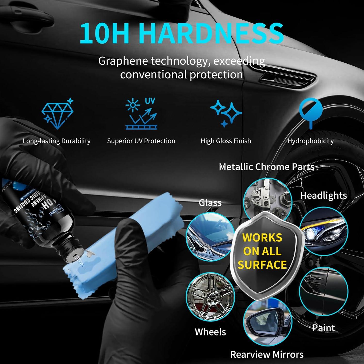 Sellador Cerámico 10H POLIXEL para Pintura de Auto 48.51g